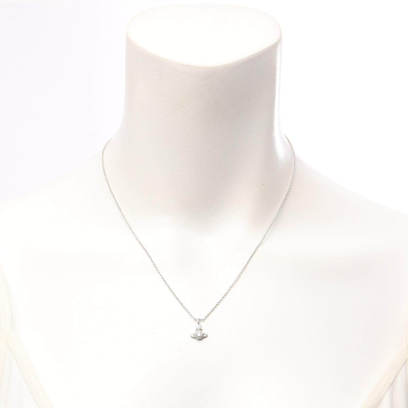 ヴィヴィアンウエストウッド LONDON ORB PENDANT ステンレススチールネックレス
