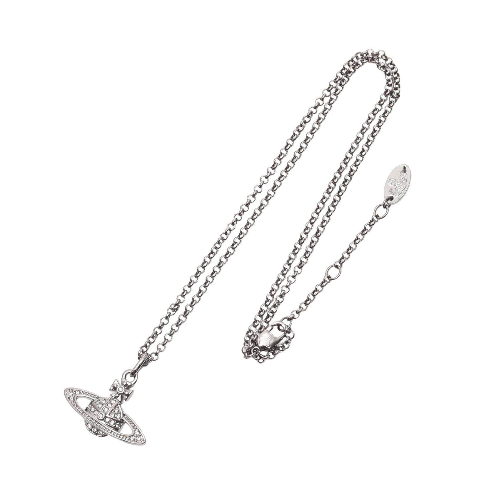 ヴィヴィアンウエストウッド MINI BAS RELIEF PENDANT ネックレス