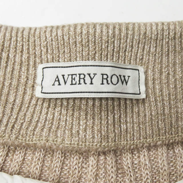 AVERYROW リネンニットスカート