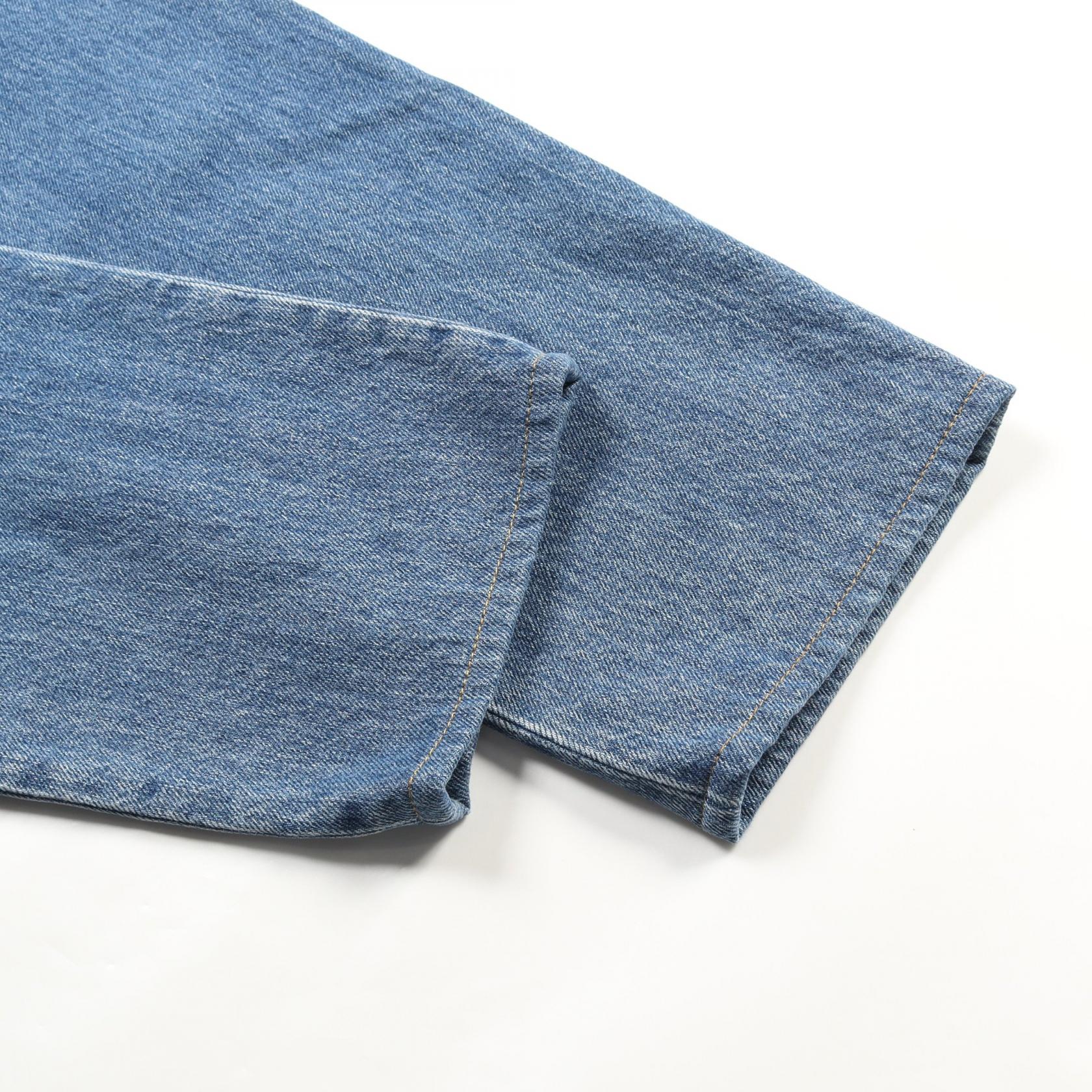 シャネル ココ マーク ボタン コットン デニム パンツ