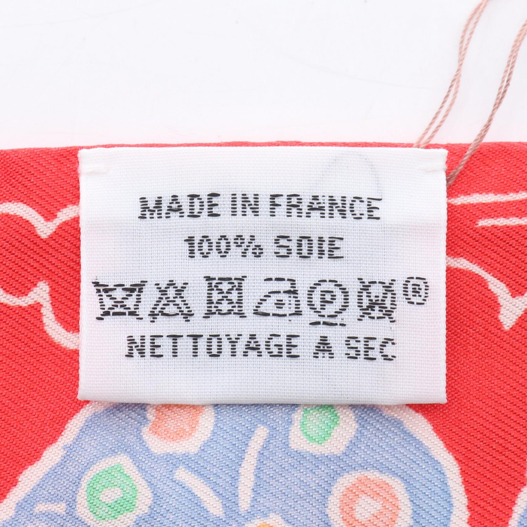 エルメス ツイリー ISOLA DI PRIMAVERA シルクスカーフ