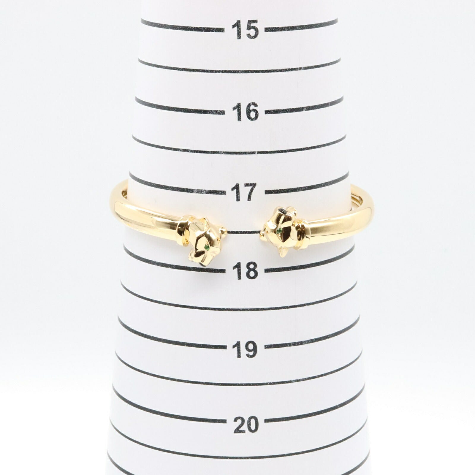 カルティエ パンテール Au750 バングル サイズ 17