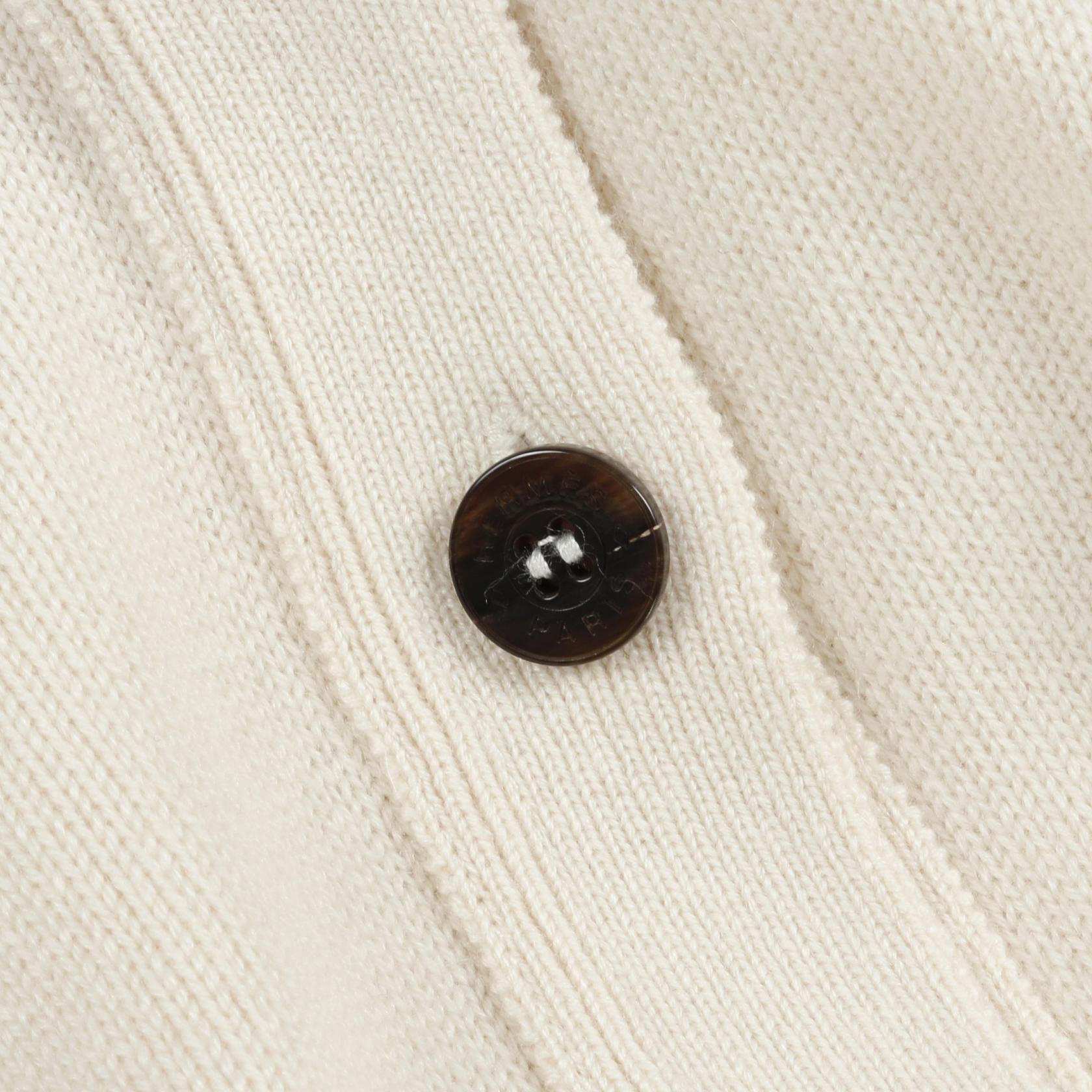 エルメス カシミアカーディガン