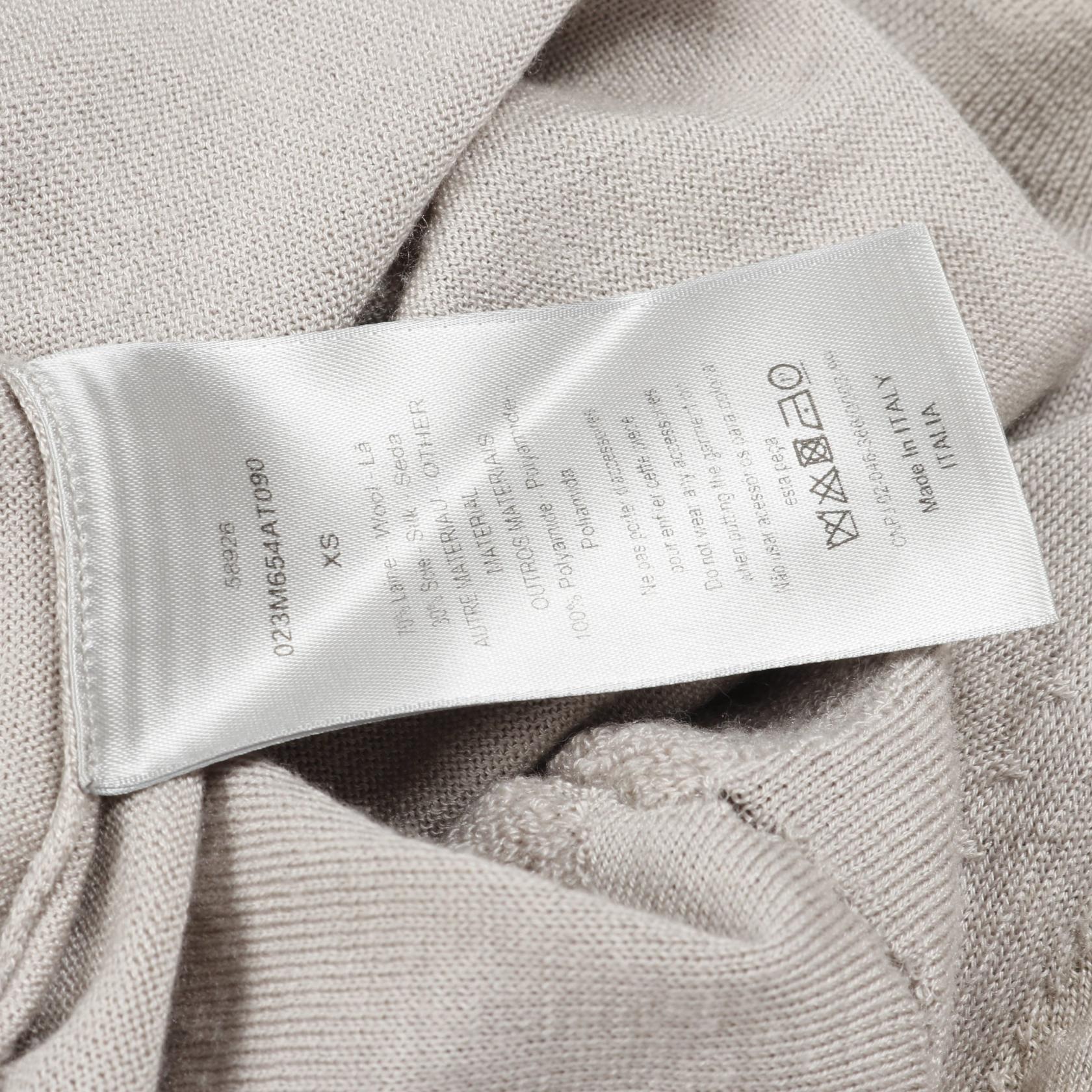 ディオール DIOR × Daniel Arsham ウールシルクニット