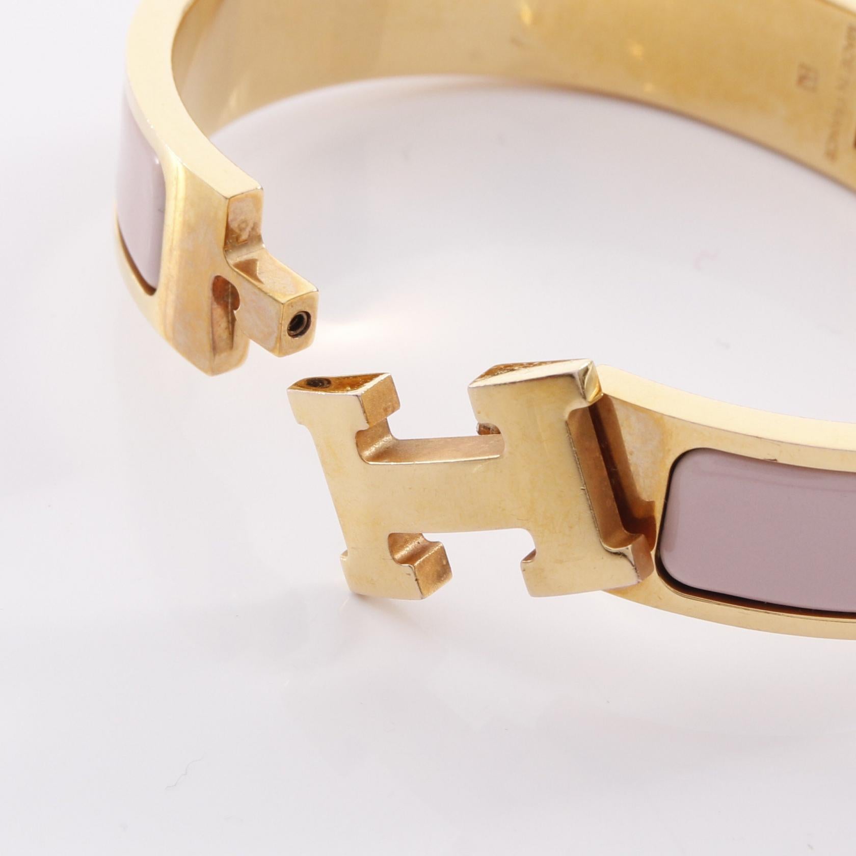 エルメス クリック H PM エナメル ブレスレット