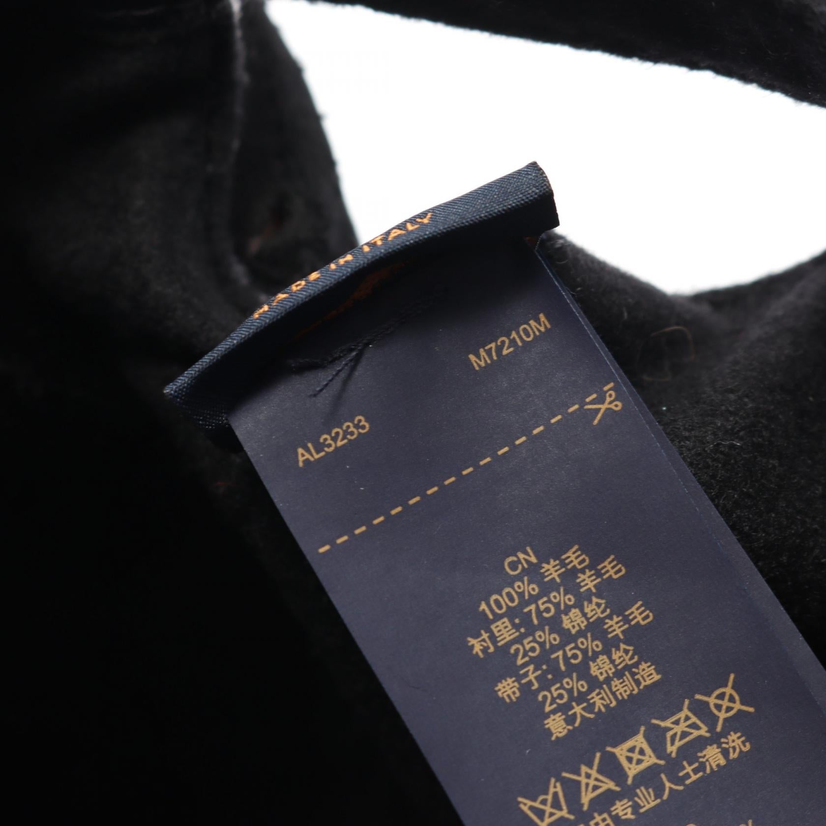 ルイ ヴィトン カシゴラ モノグラム ウール ハット