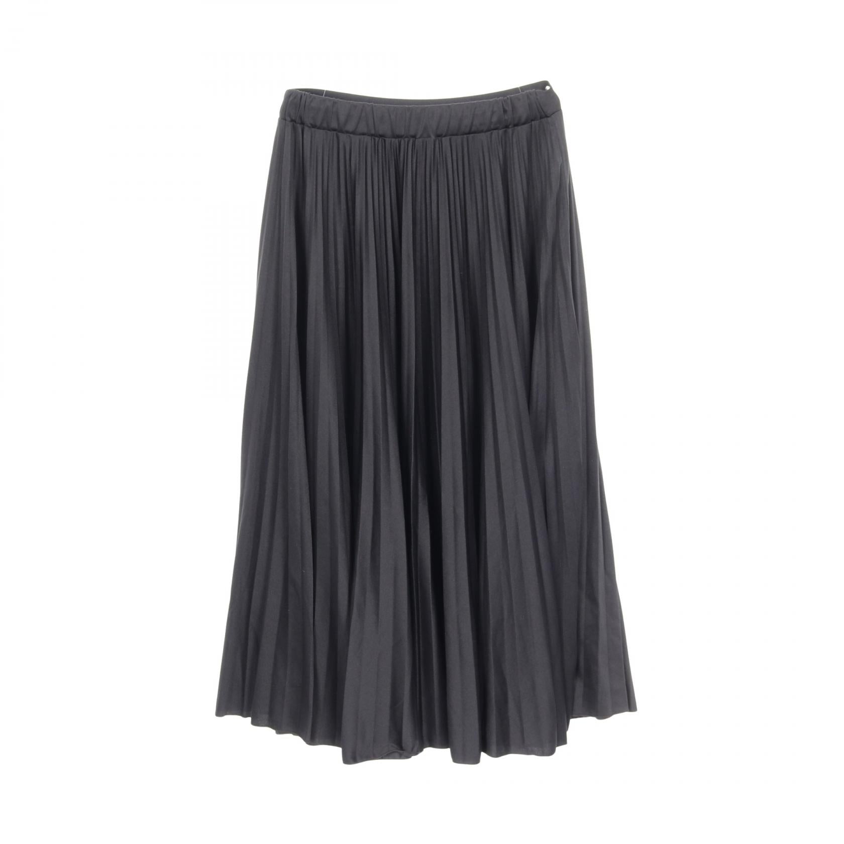 ヴァレンティノ V ロゴ プリント ポリエステル スカート