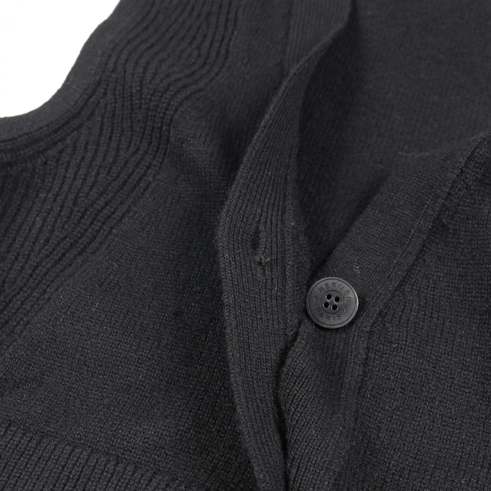 エルメス ニットカーディガン ベスト カシミヤ