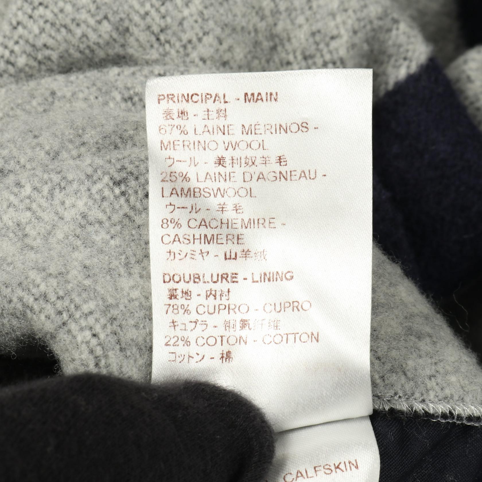 ルイヴィトン アナプラナウィンタースタジアム ウールカシミヤコート