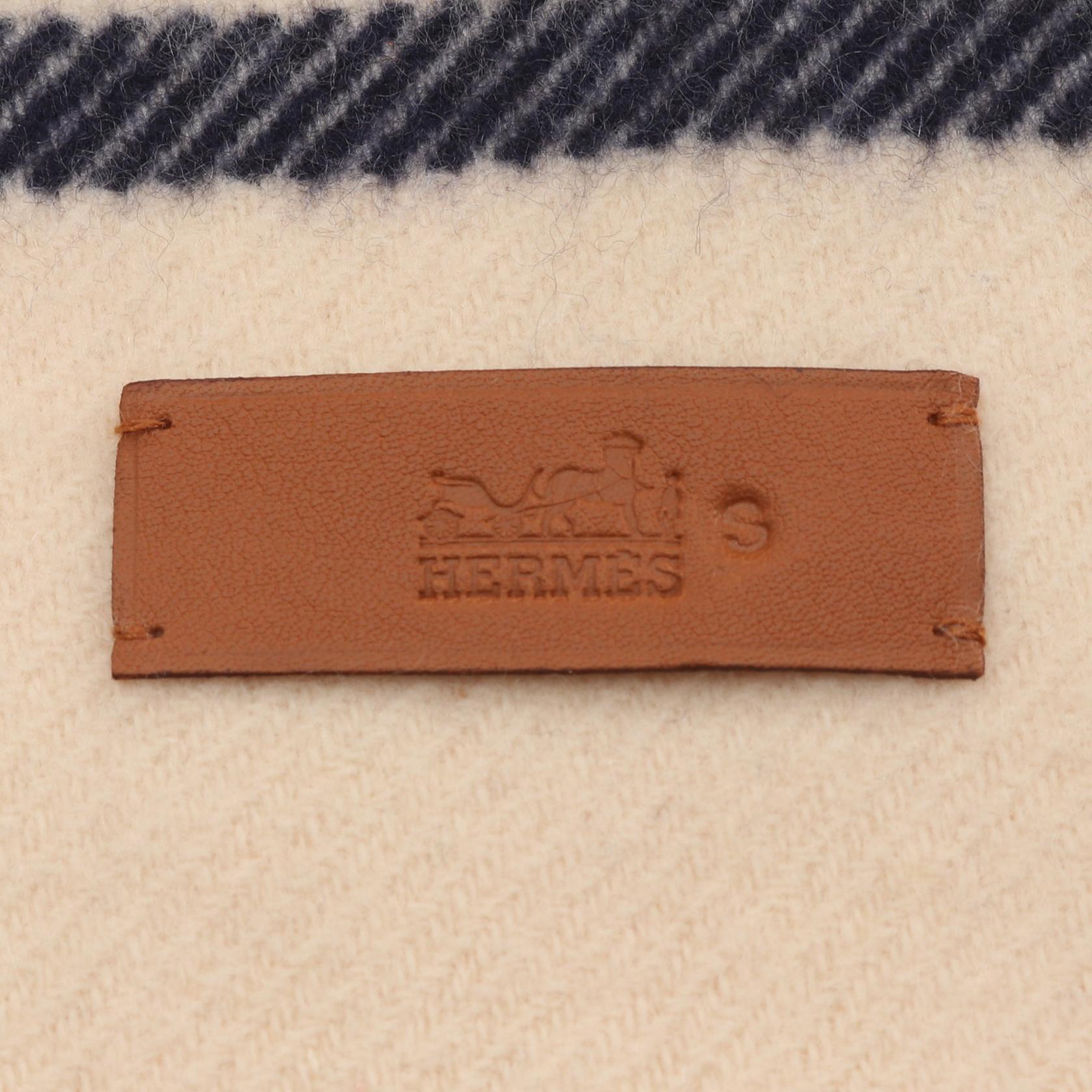 エルメス カシミヤマフラー