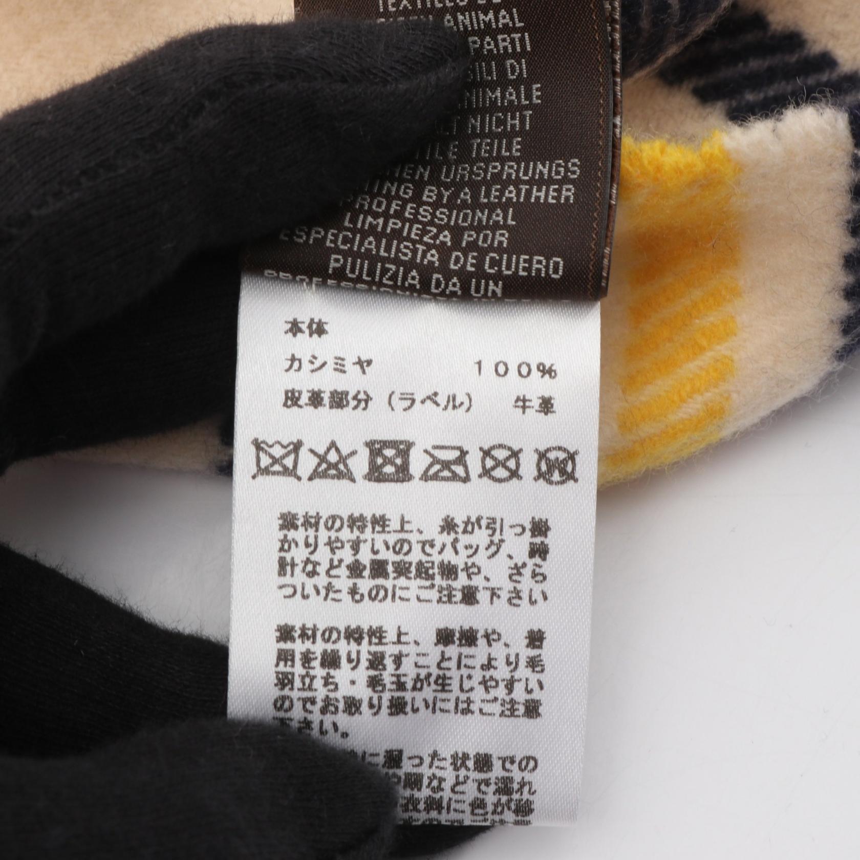 エルメス カシミヤマフラー