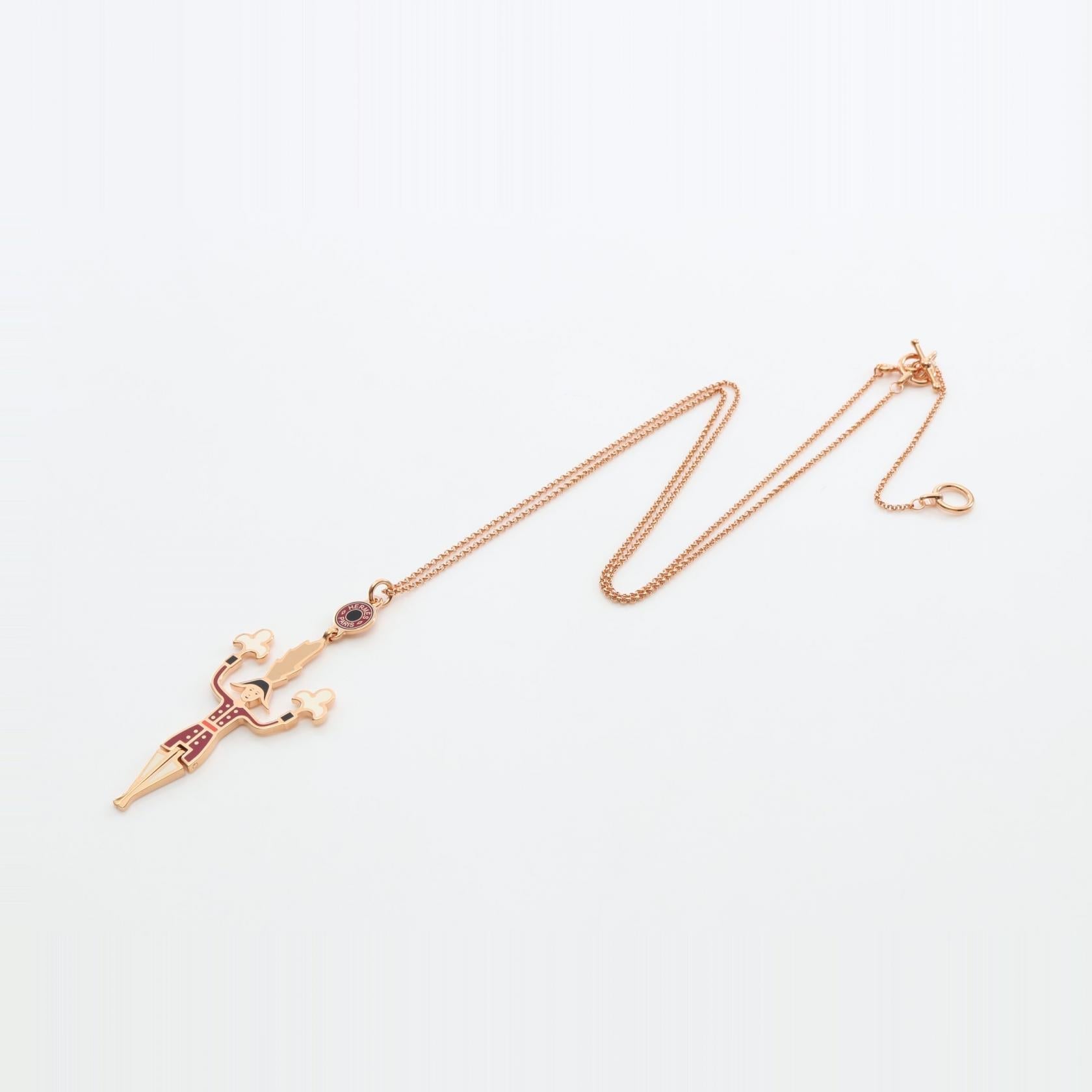 エルメス アルティフィシエ 花火師 ネックレス