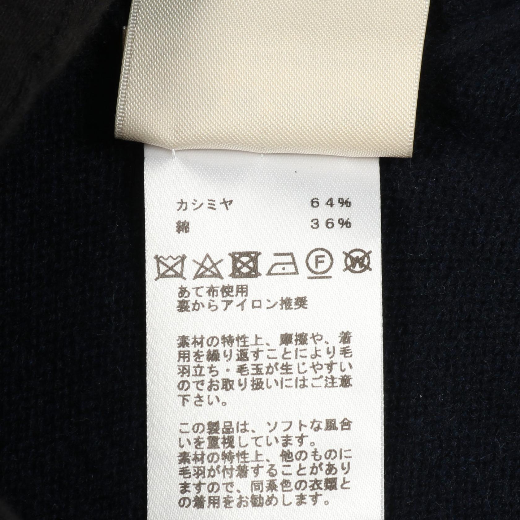 エルメス セリエボタン コットンカシミヤワンピース