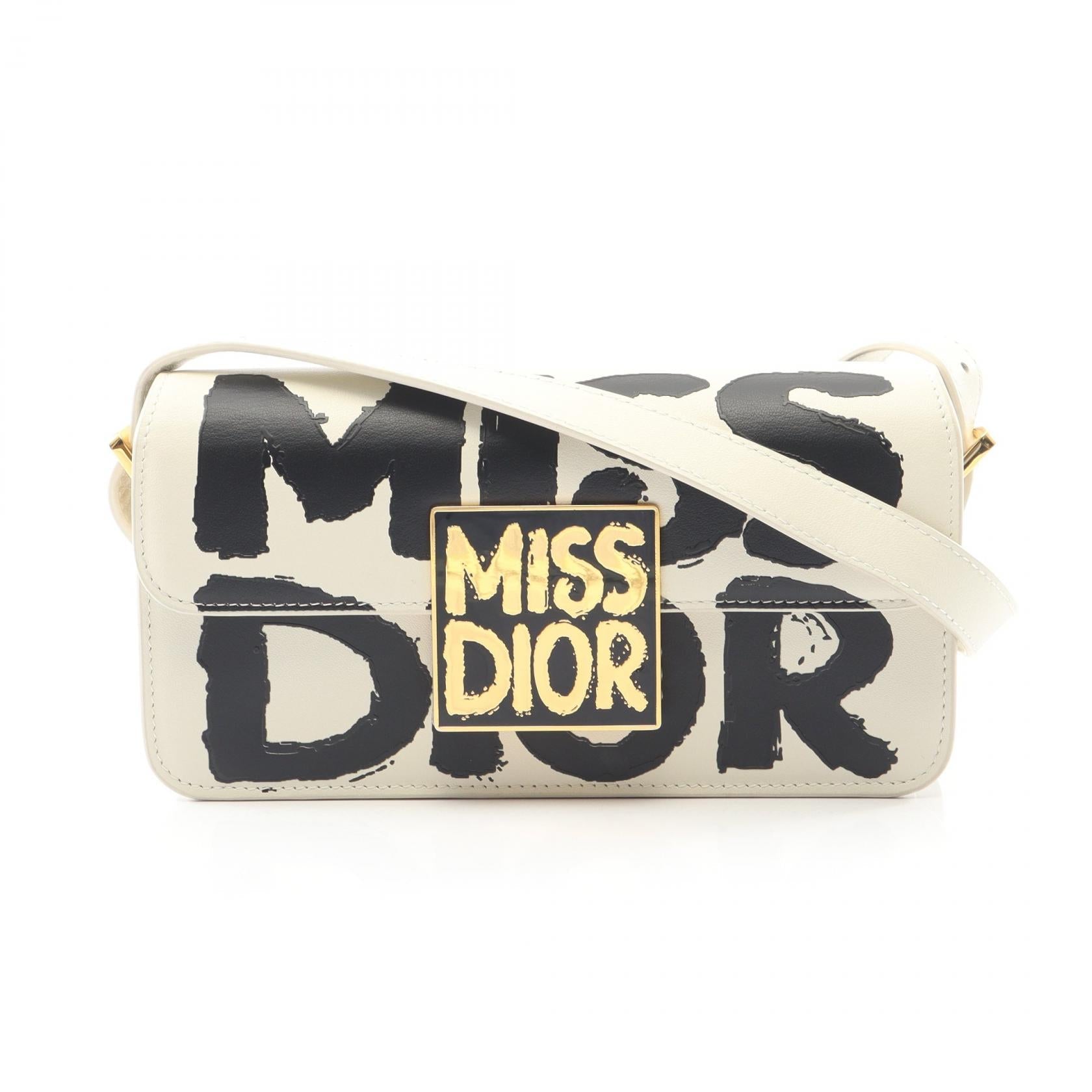 ディオール MISS DIOR レザーショルダーバッグ