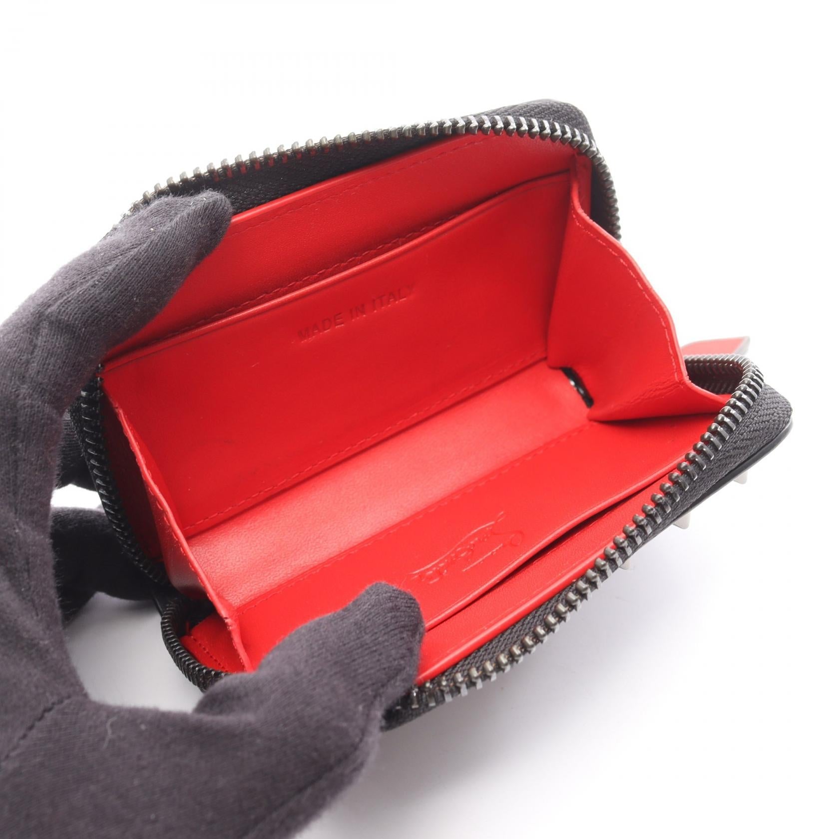 クリスチャンルブタン PANETTONE レザーコインケース