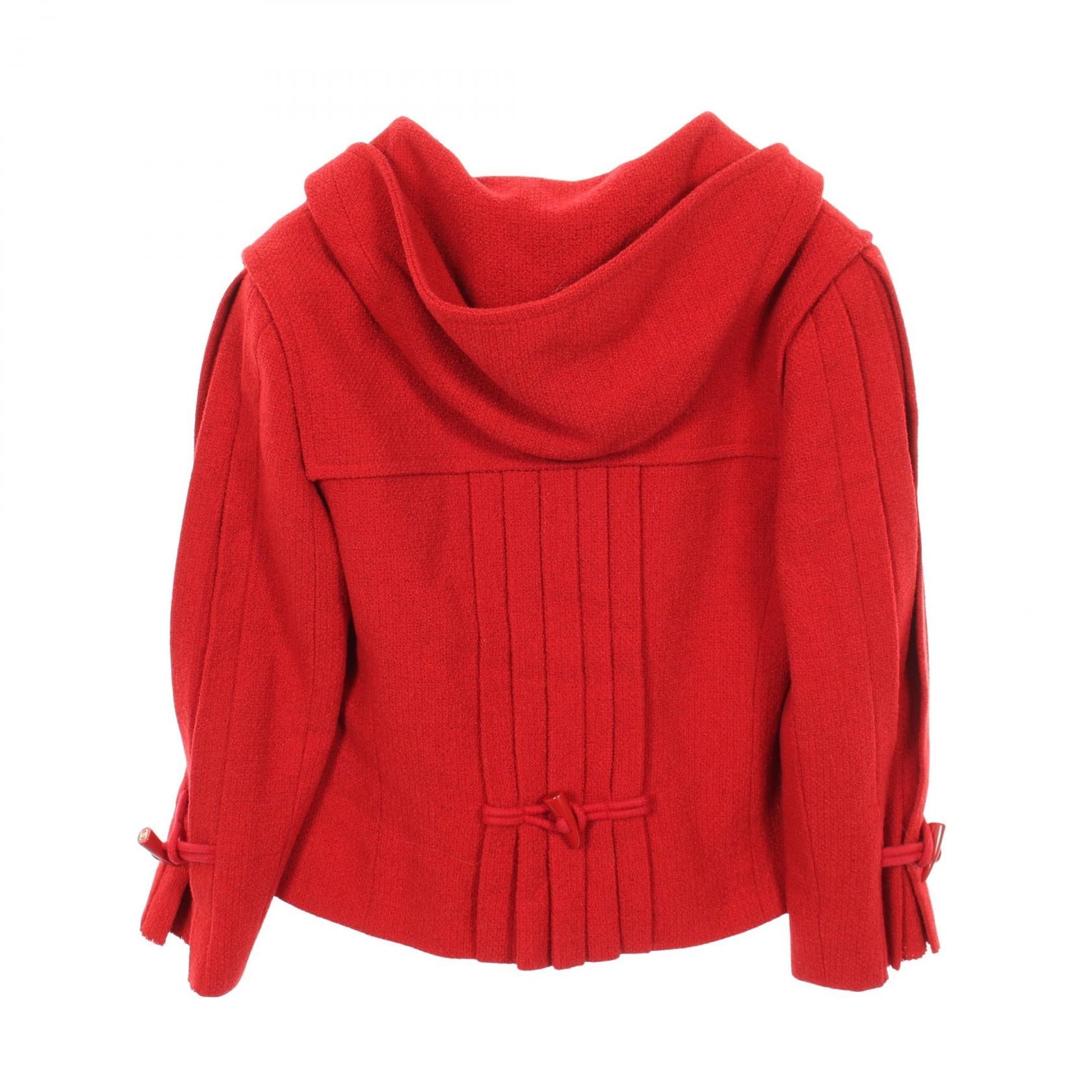 シャネル ウールショートコート