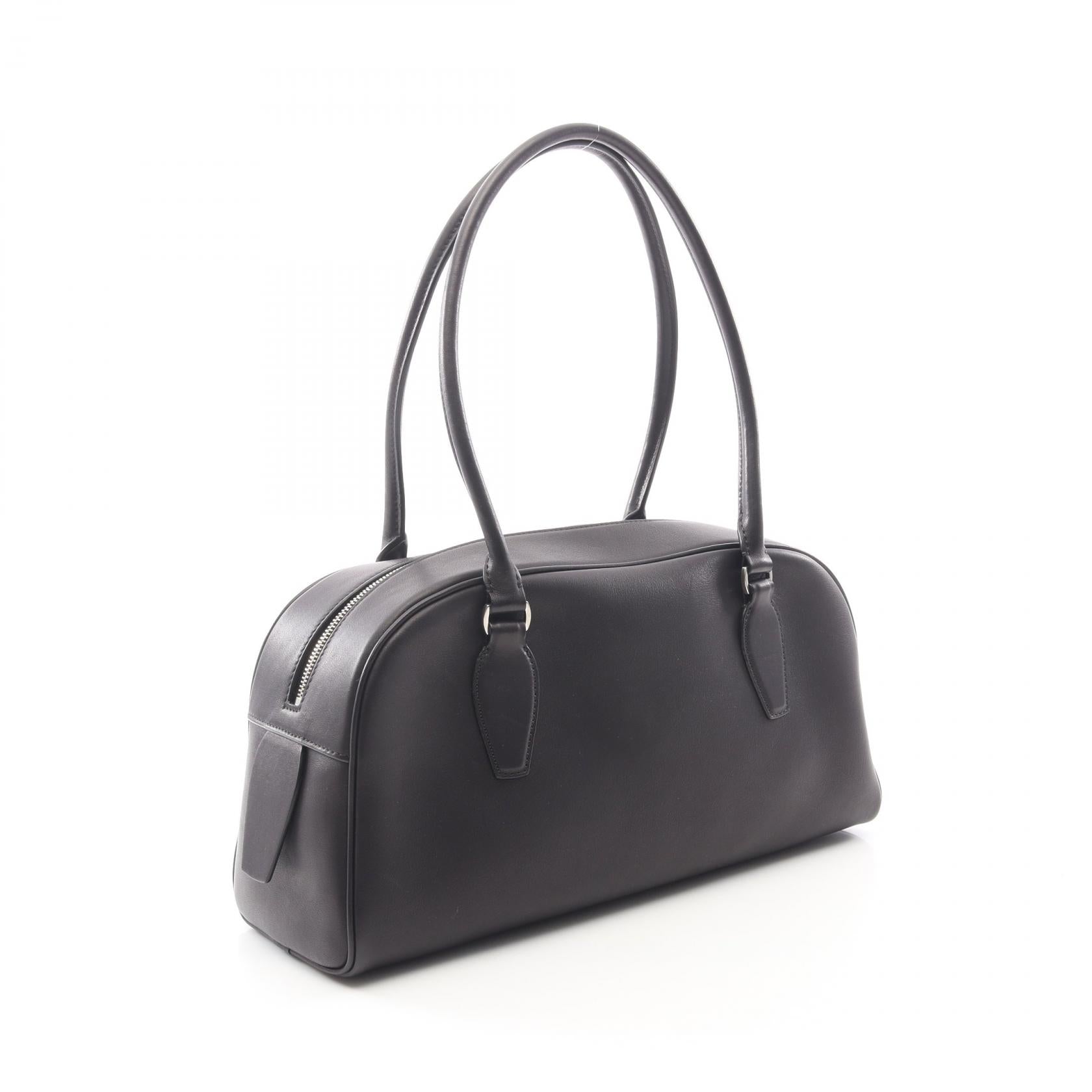 ザロウ Small E W India レザーハンドバッグ