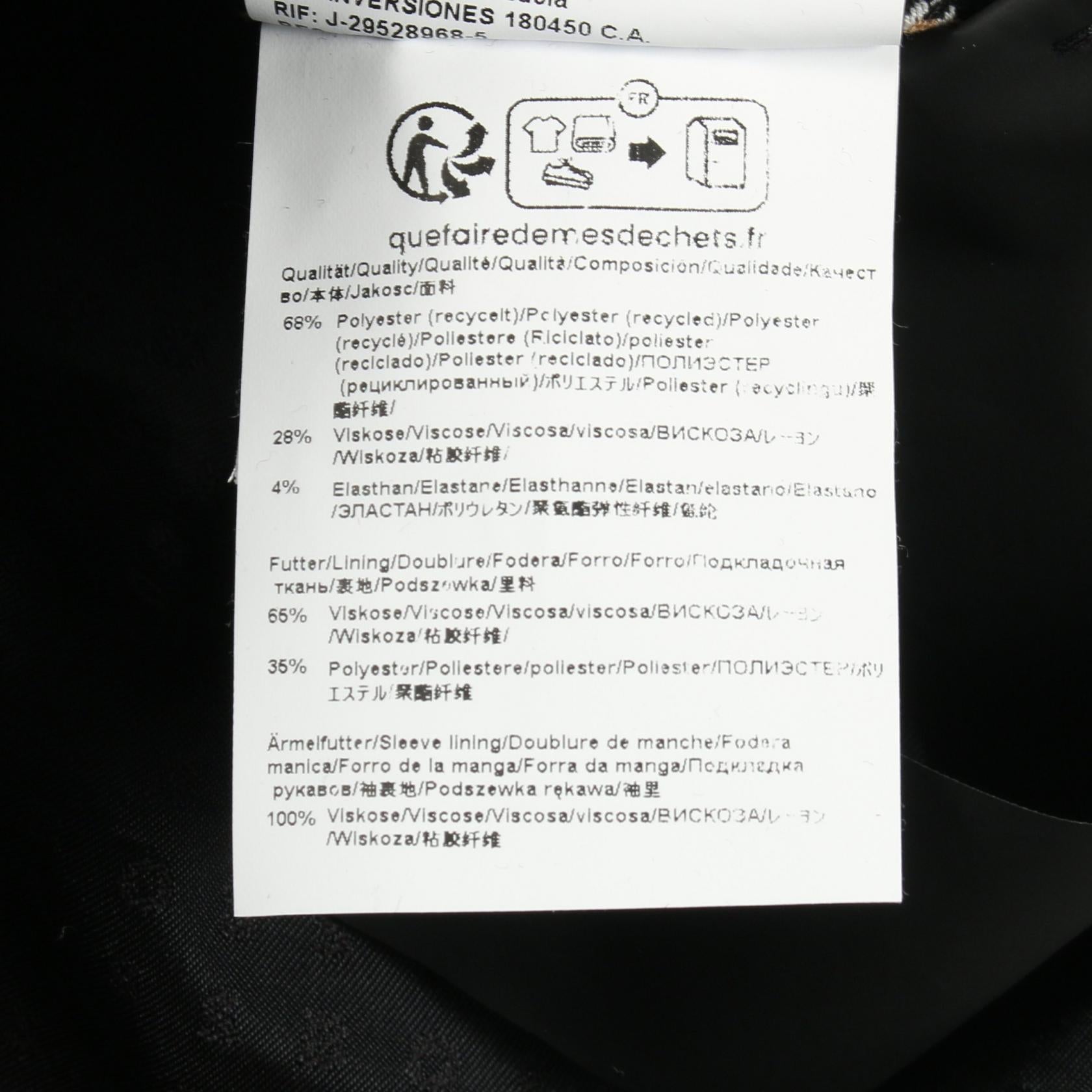 ボス ポリエステル レーヨンジャケット