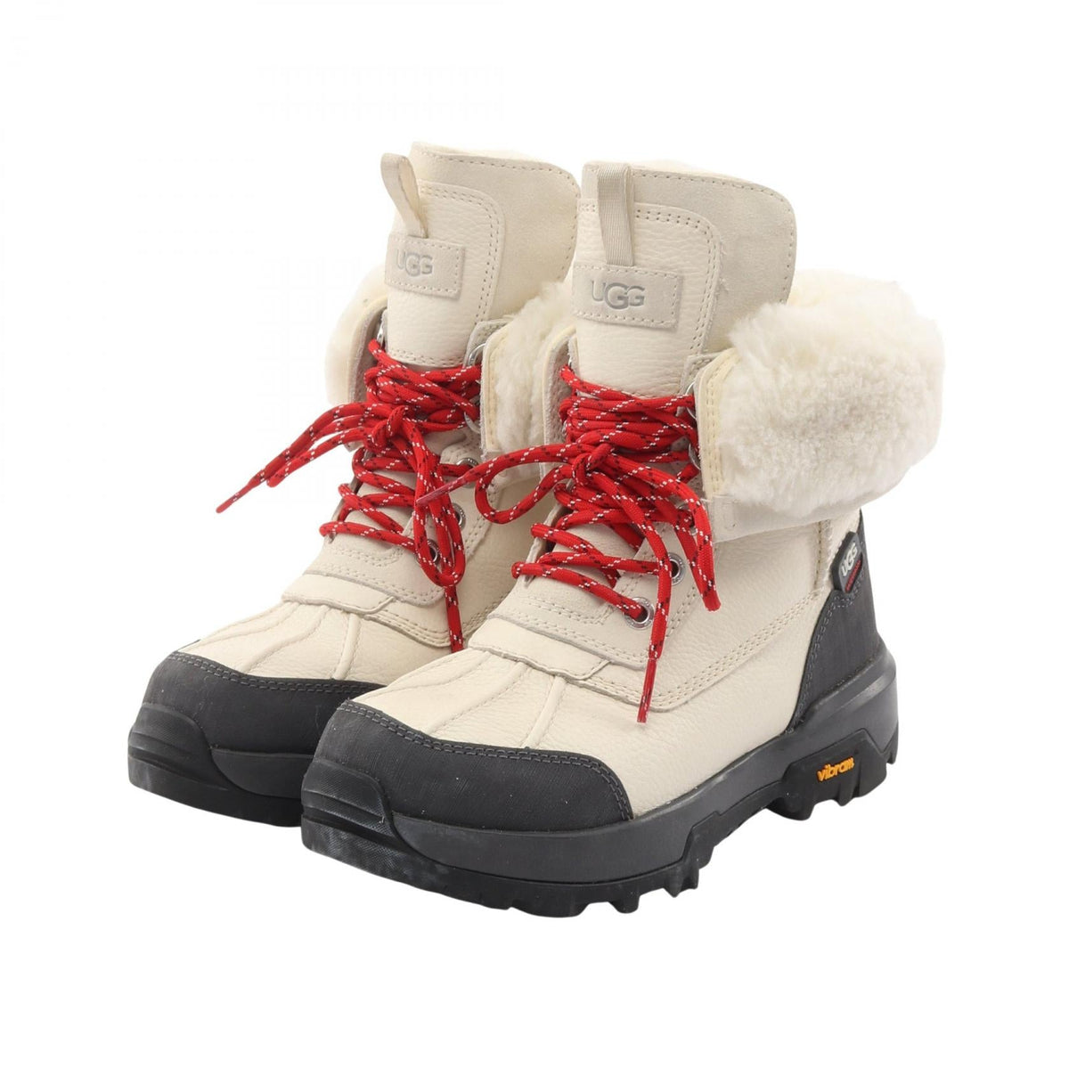 アグ Adirondack Boots レザー ファブリック ブーツ