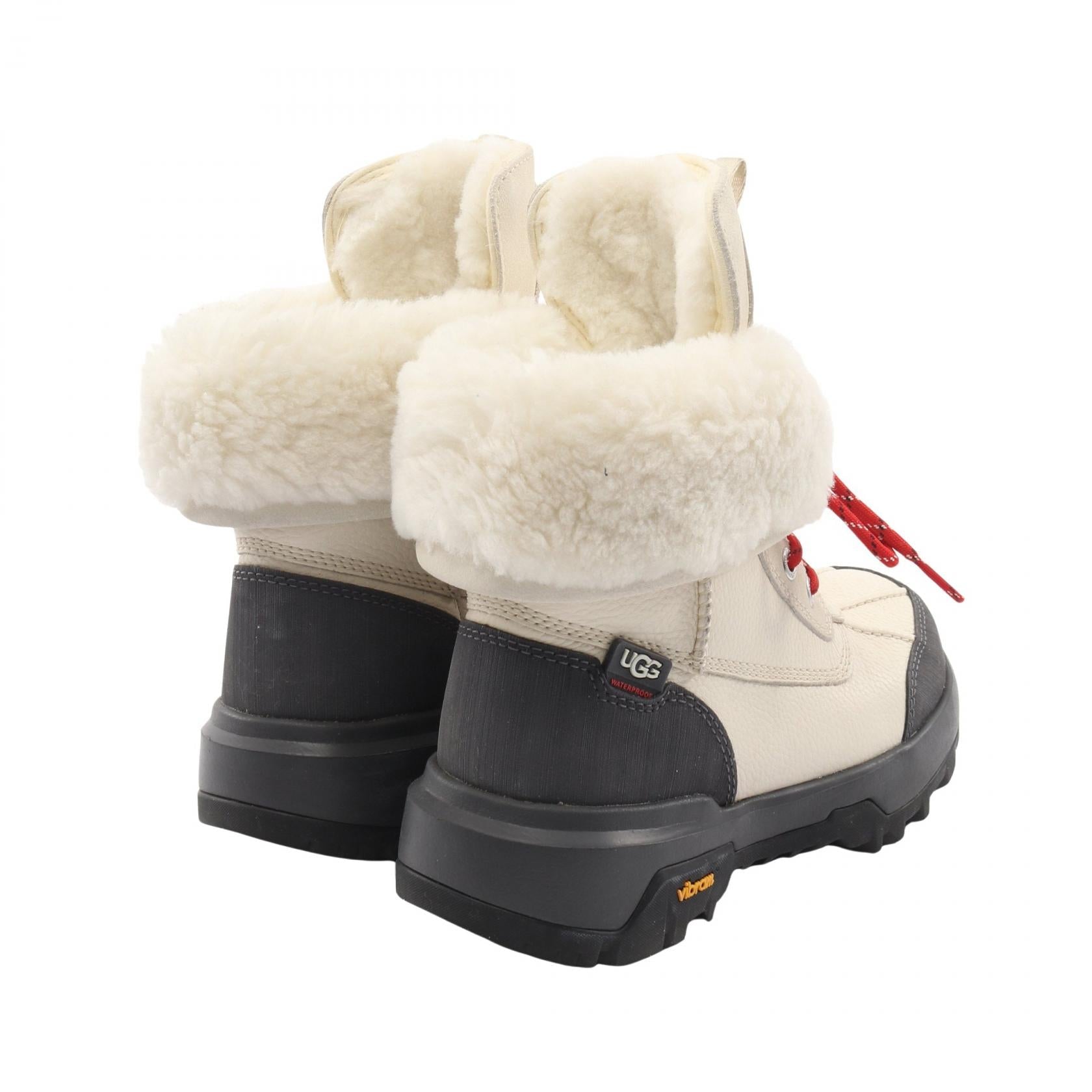 アグ Adirondack Boots レザー ファブリック ブーツ