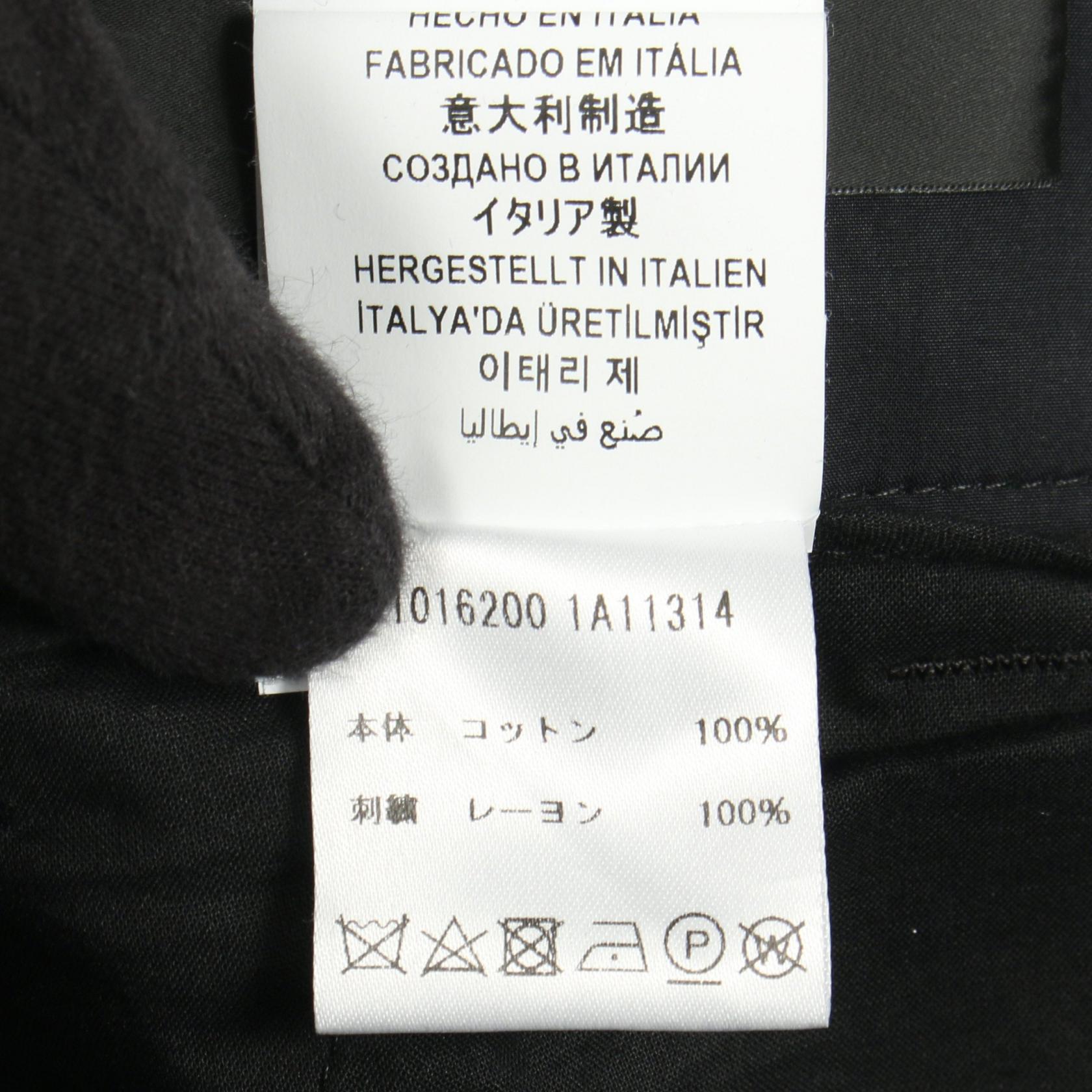 ヴェルサーチェ コットン レーヨン カーゴパンツ