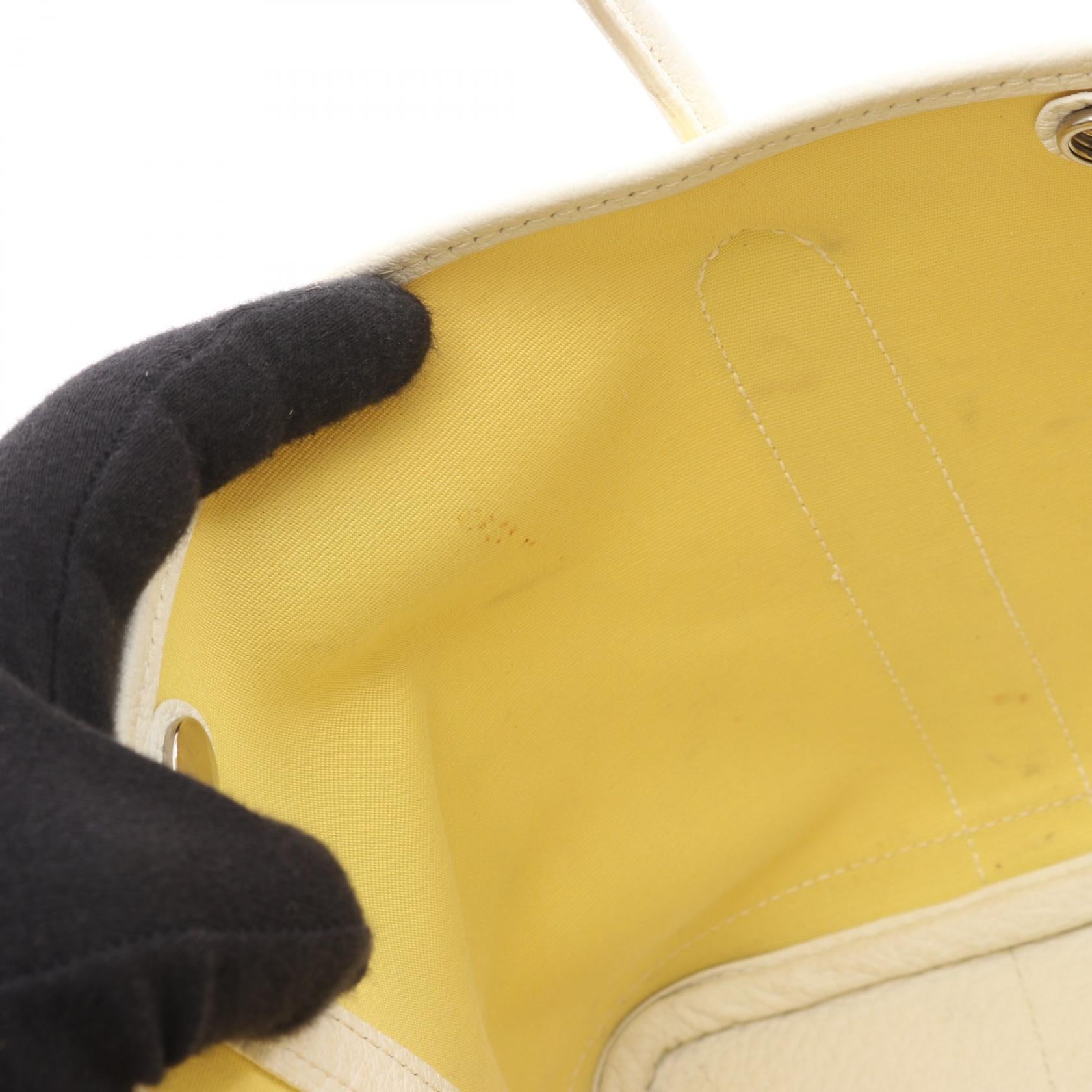エルメス ガーデンパーティTPM トワルオフィシエ ネゴンダ トートバッグ