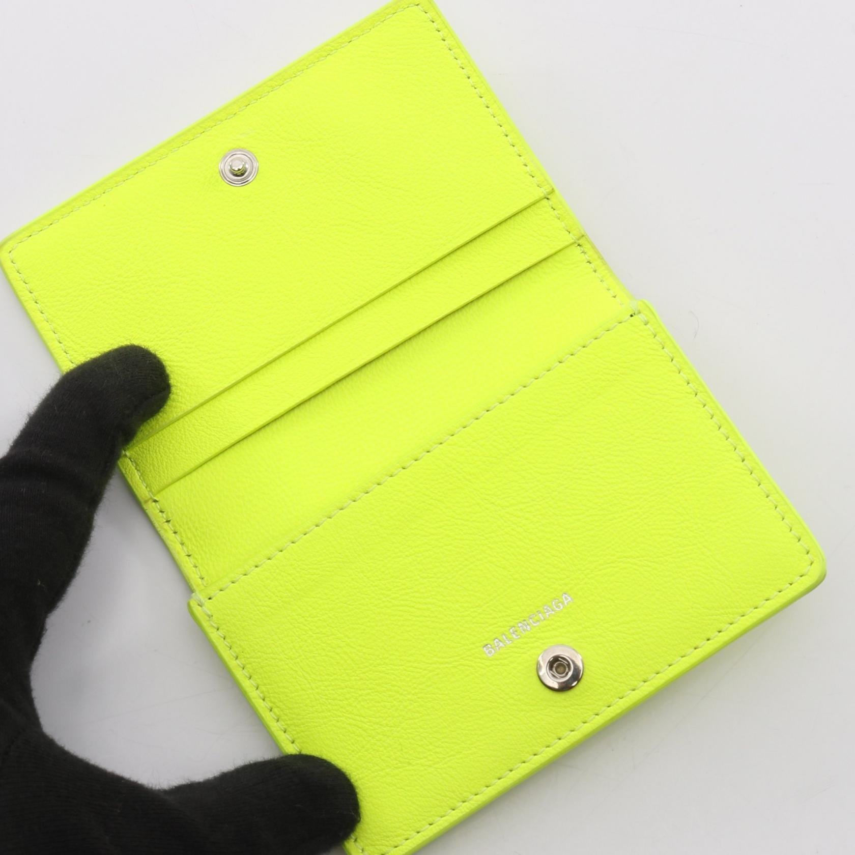 バレンシアガ PAPIER ZA THIN CARD レザーカードケース