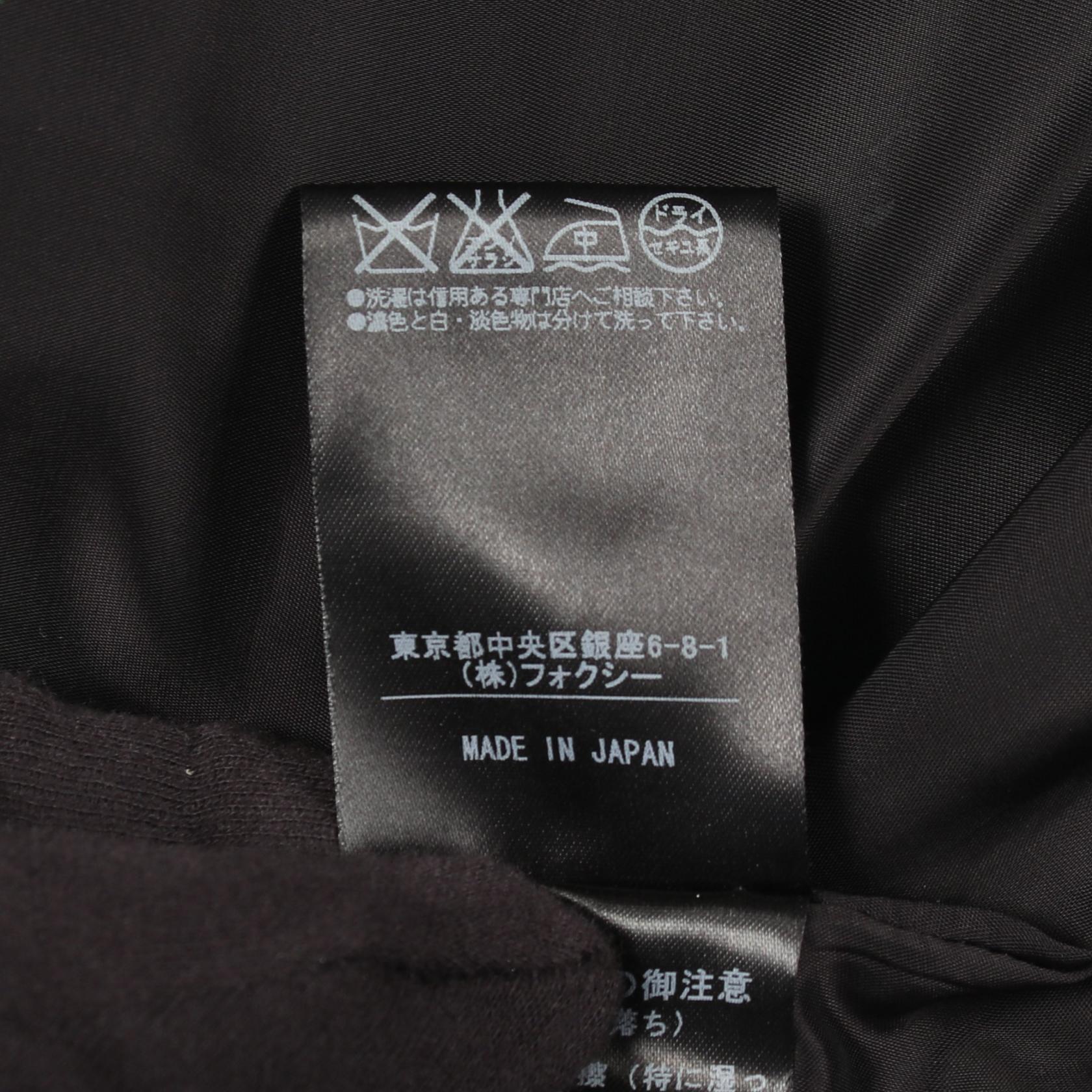 フォクシー コットン ポリエステル ワンピース