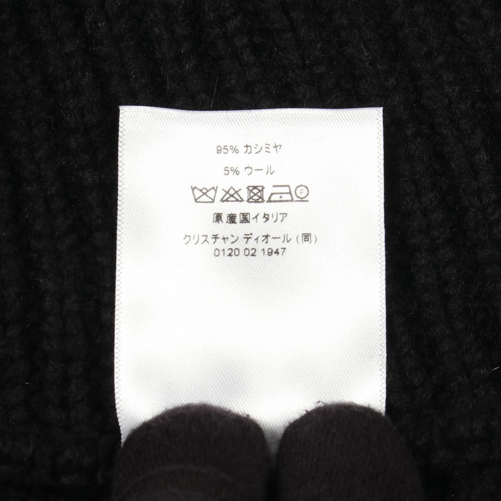 ディオール カシミヤカーディガン