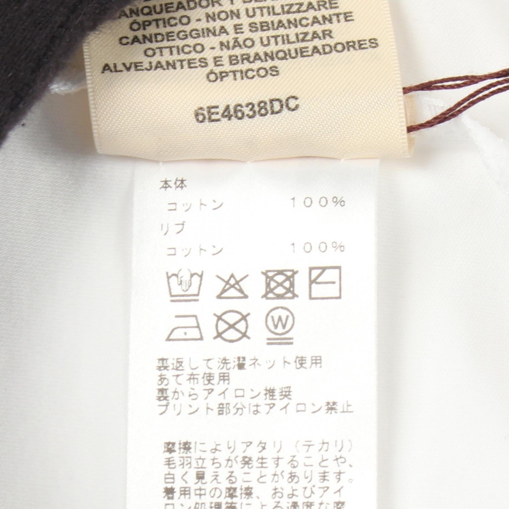 エルメス カルトゥッシュフェロヌリー コットン半袖Tシャツ
