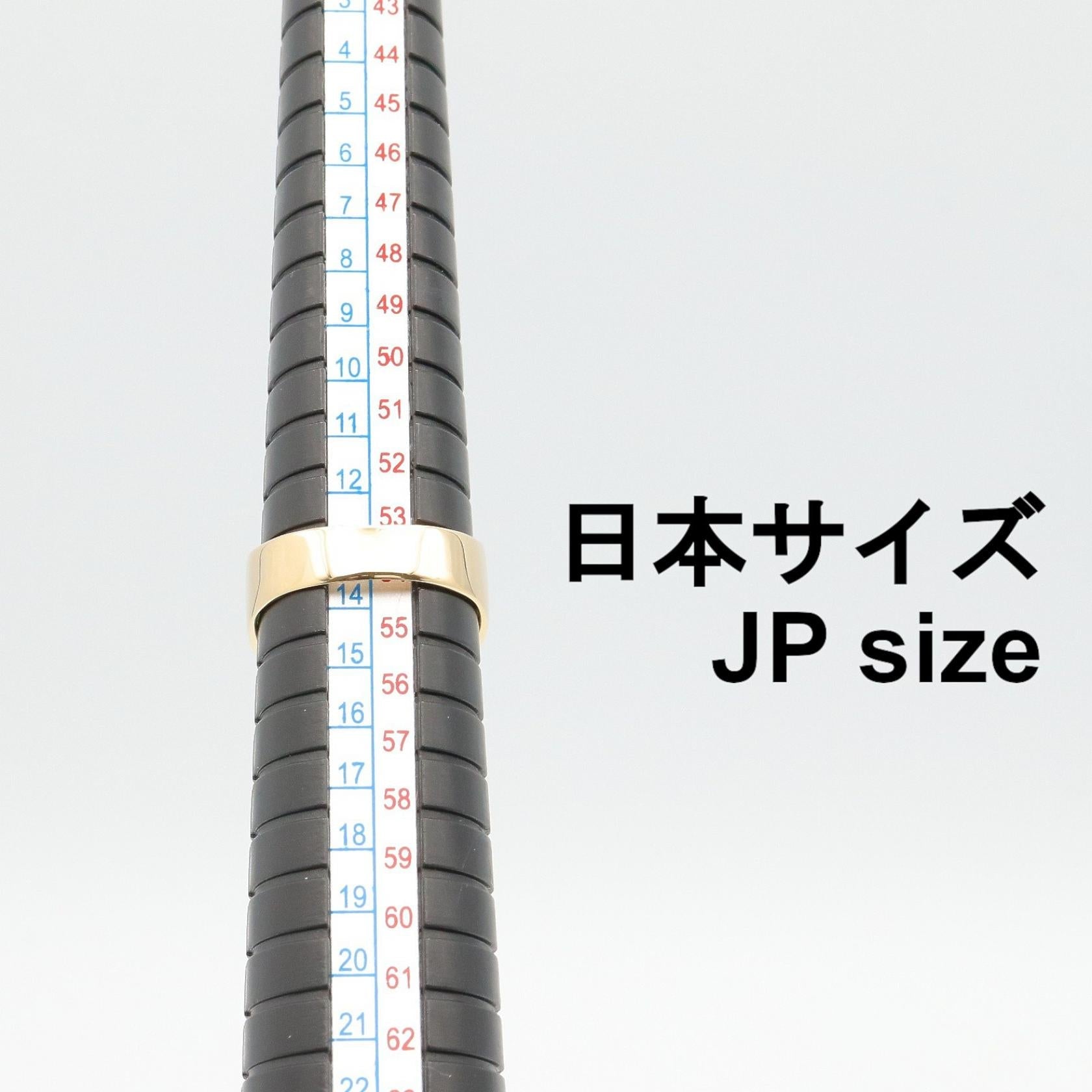 Au750色石リング