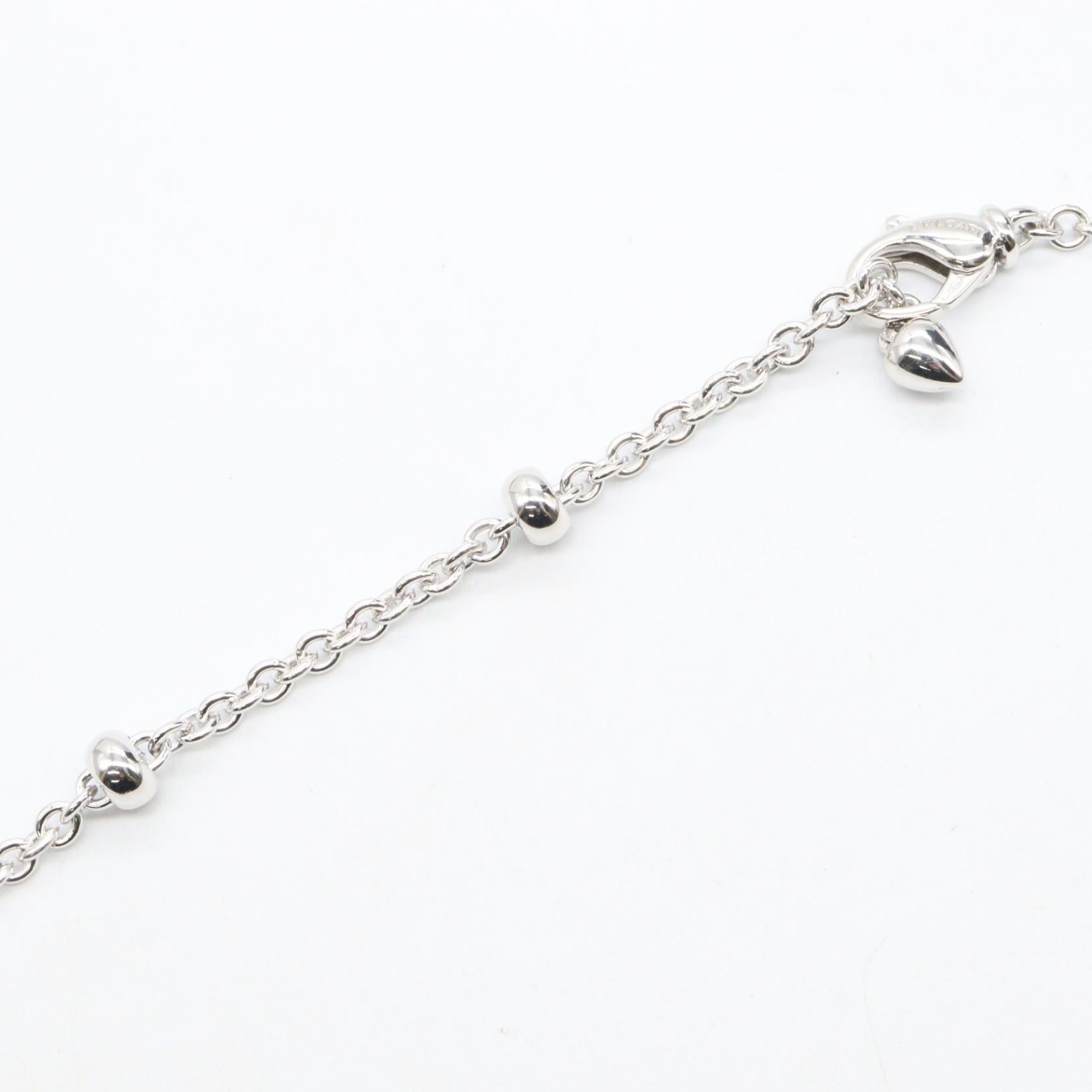 ブルガリ カテーネ K18WG ネックレス
