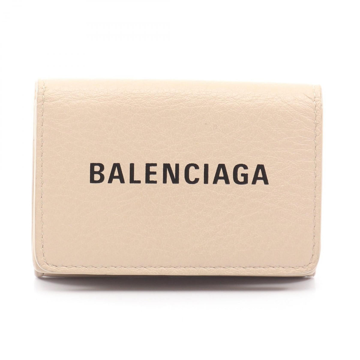 バレンシアガ EVERYDAY MINI WALLET レザー三つ折り財布