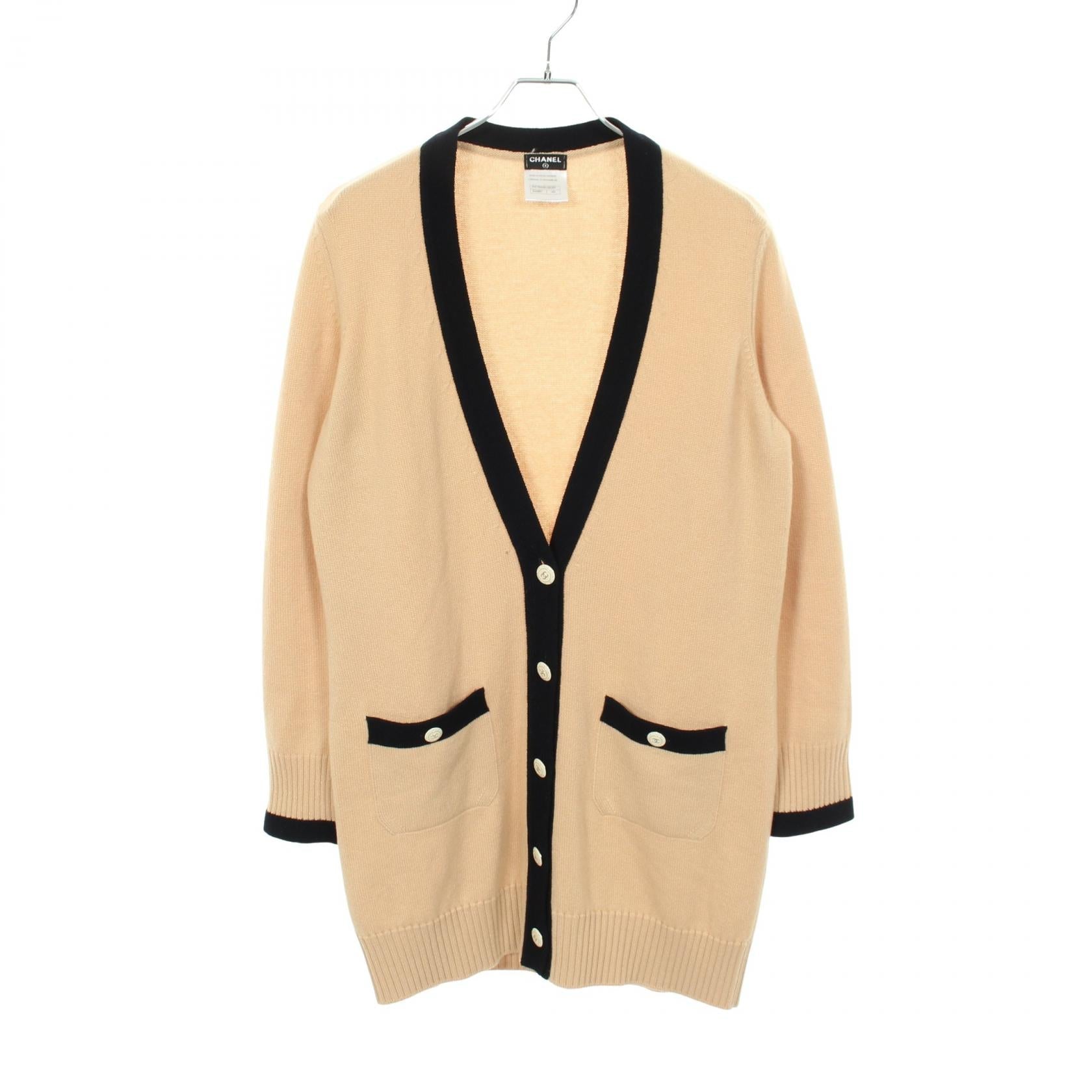 シャネル カシミヤロングカーディガン