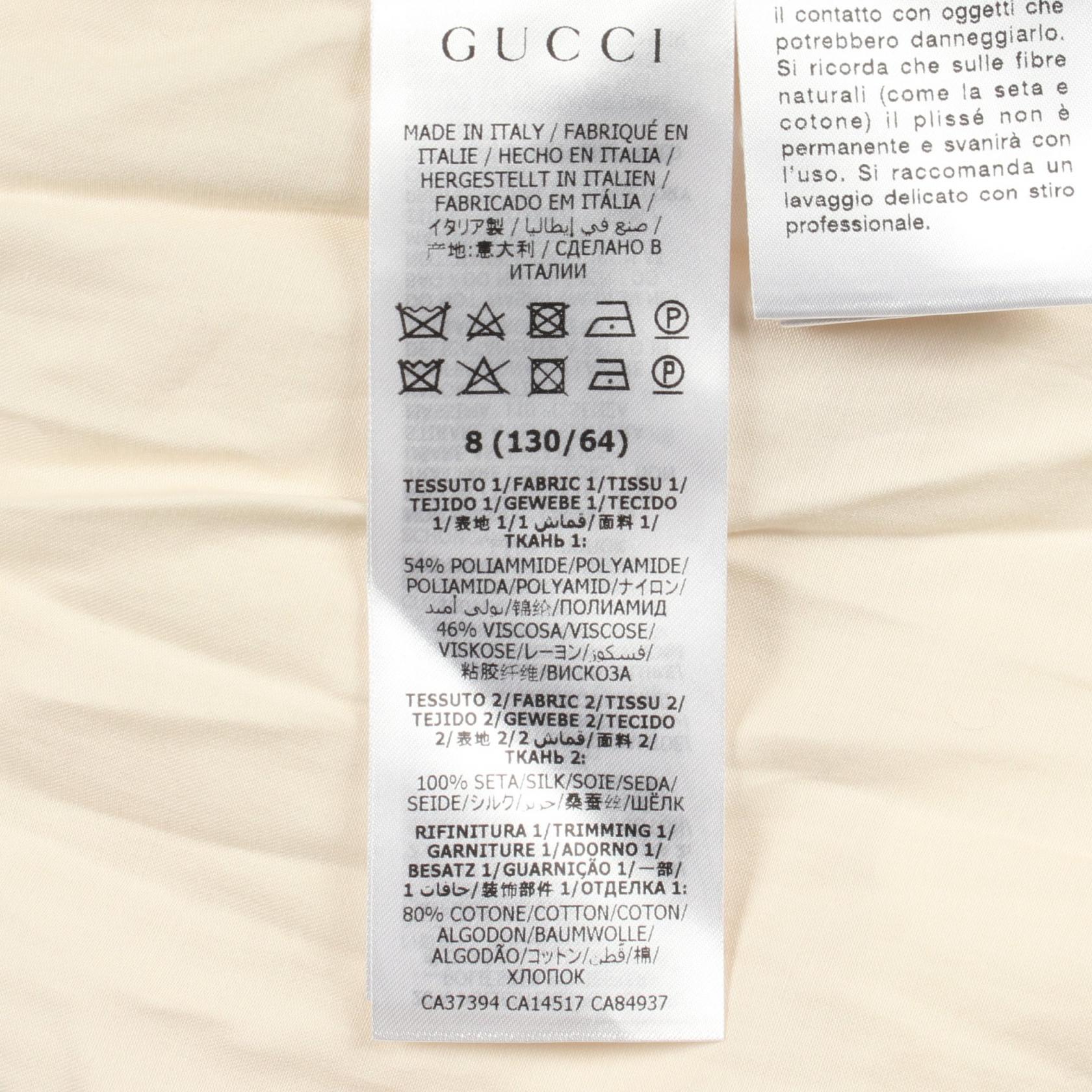 グッチ レースプリーツワンピース