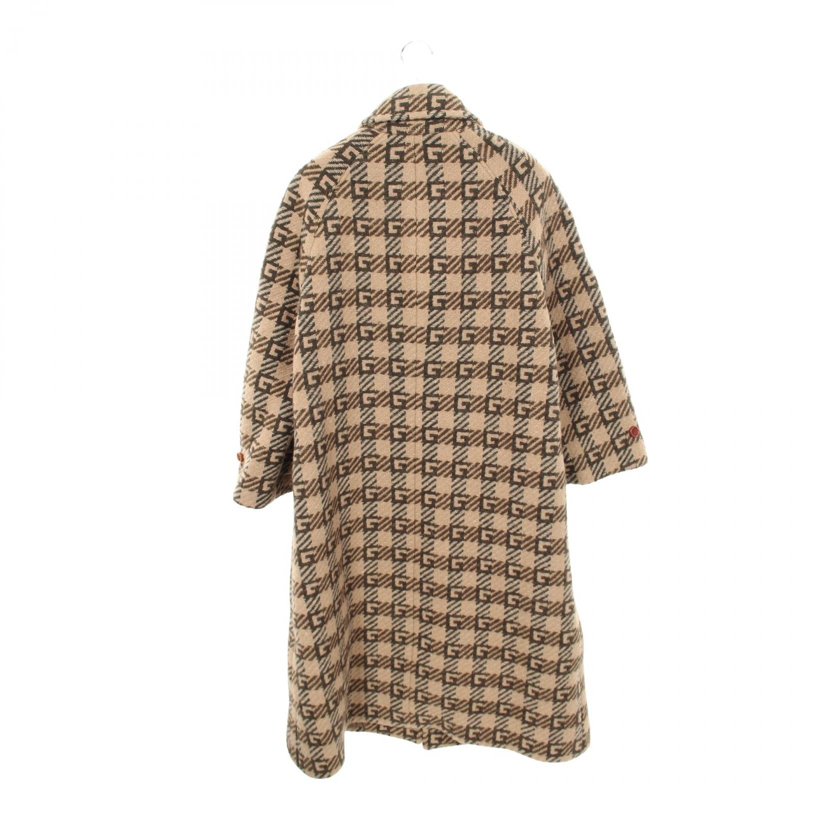 グッチ GGジャカード ウールコート