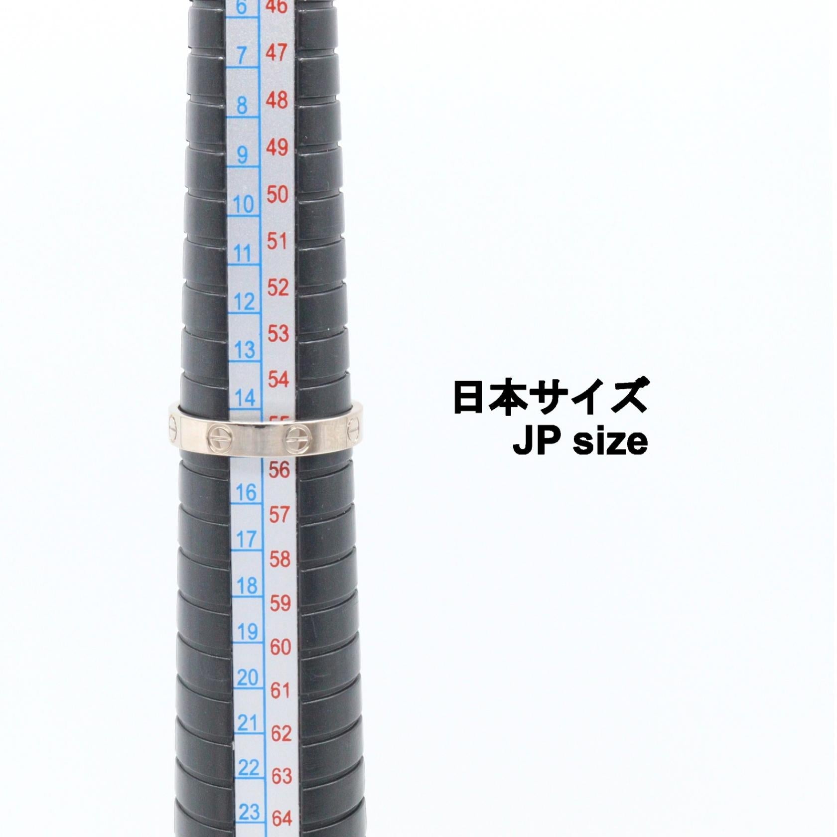カルティエ ミニラブリング K18ホワイトゴールド リング 14.5号
