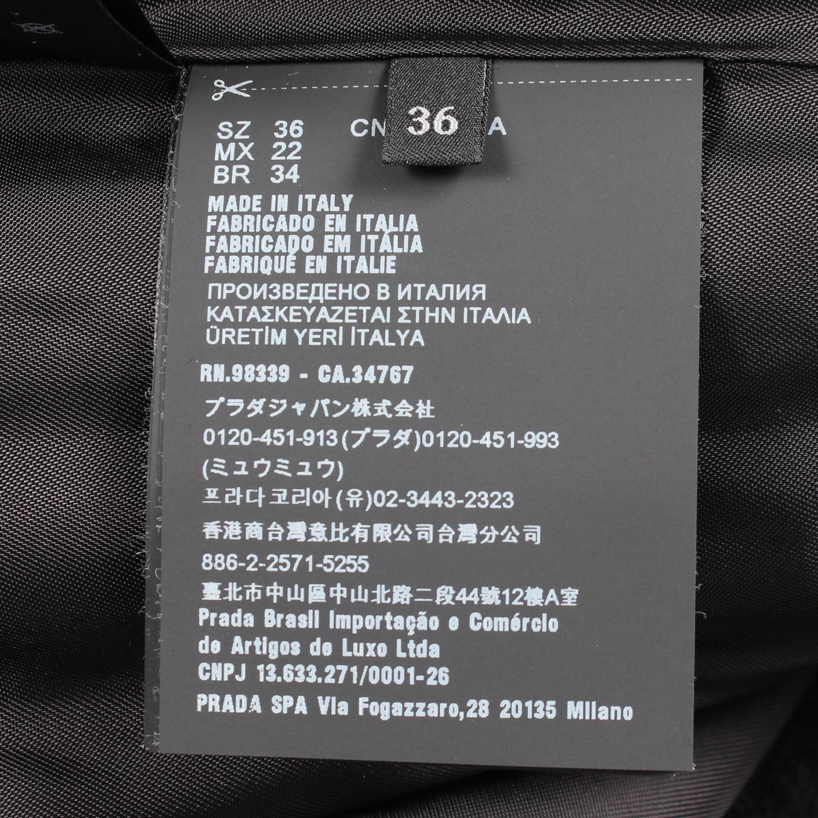 プラダ ウールカシミヤコート