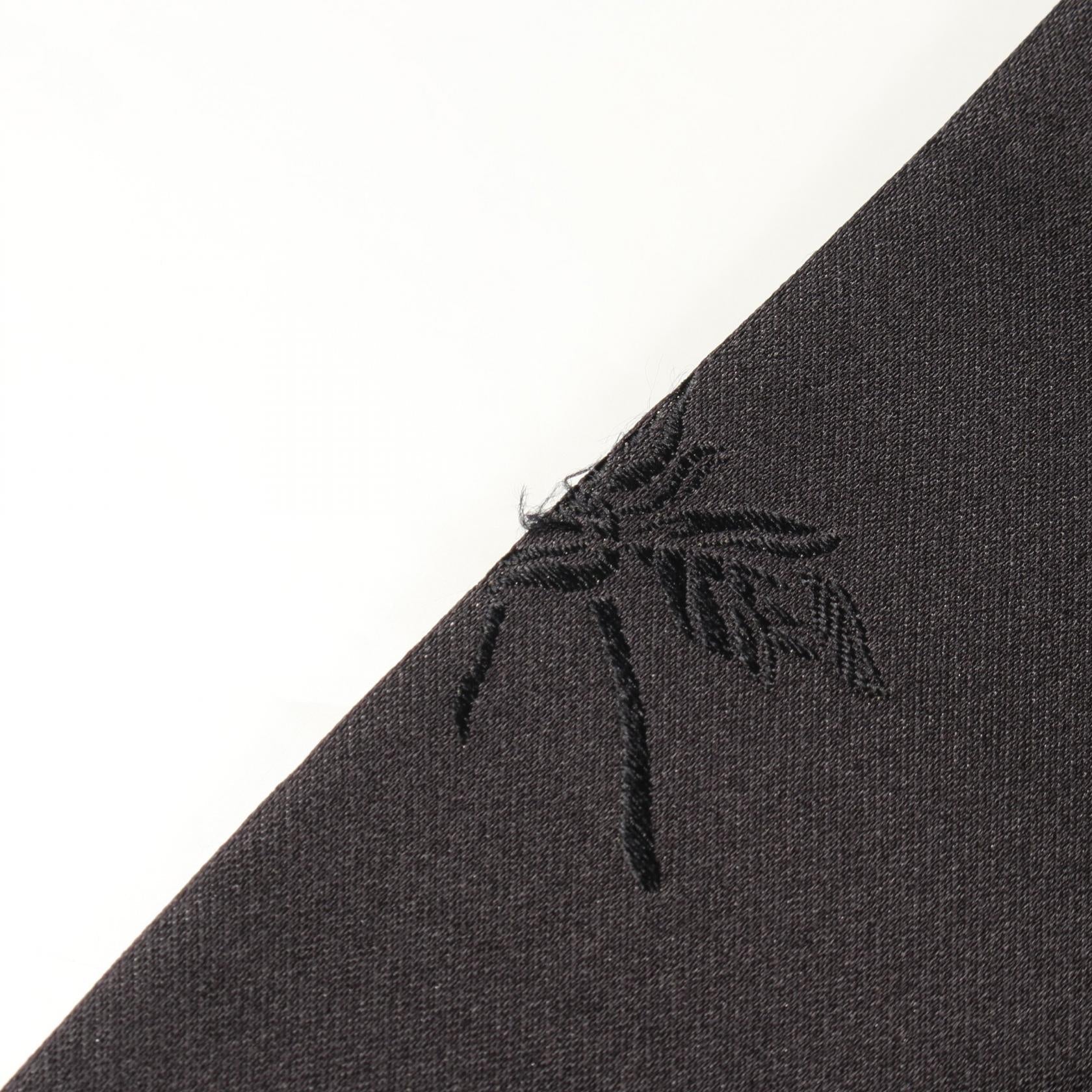 エルメス 刺繍シルクジャケット