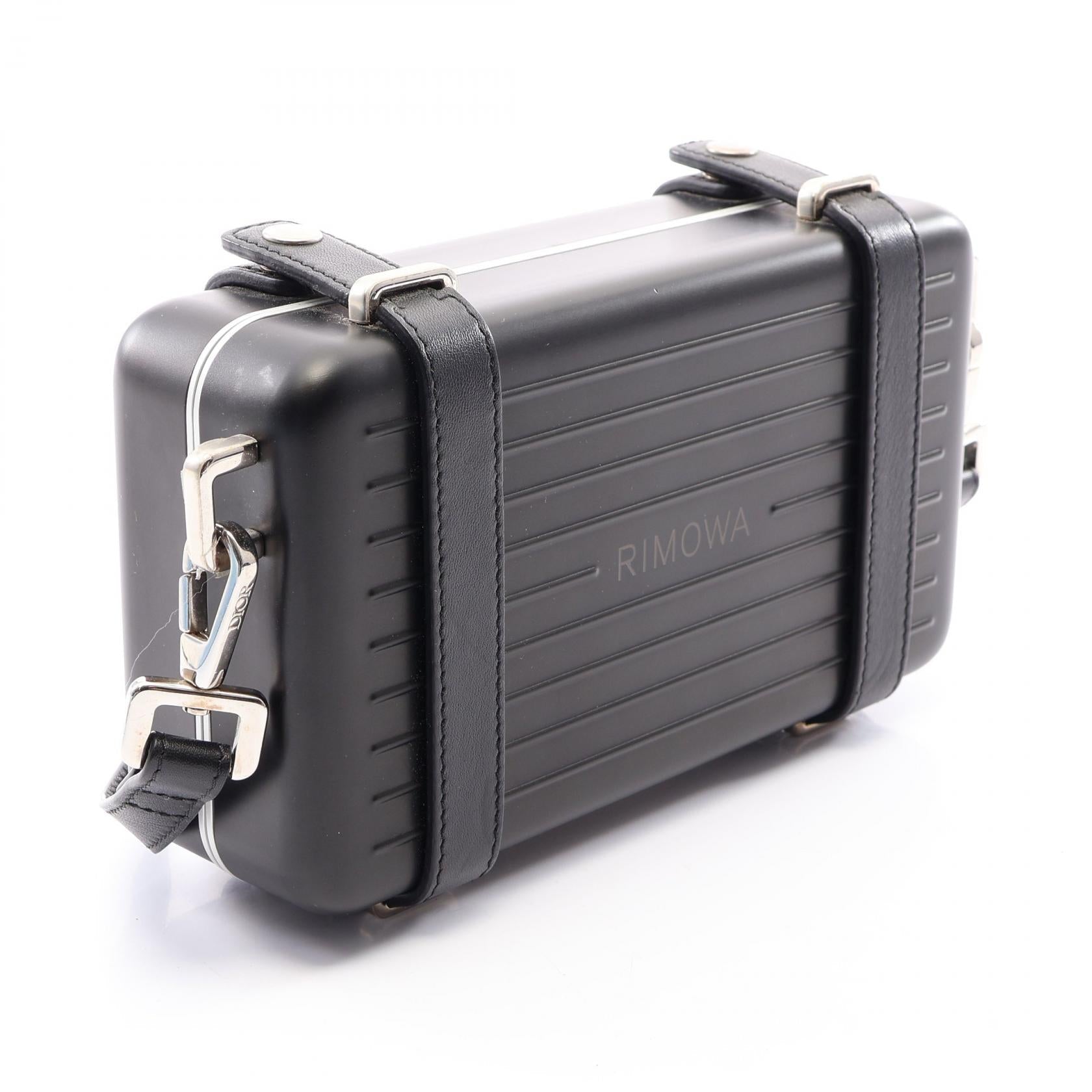 ディオール DIOR × RIMOWA アルミニウムショルダーバッグ