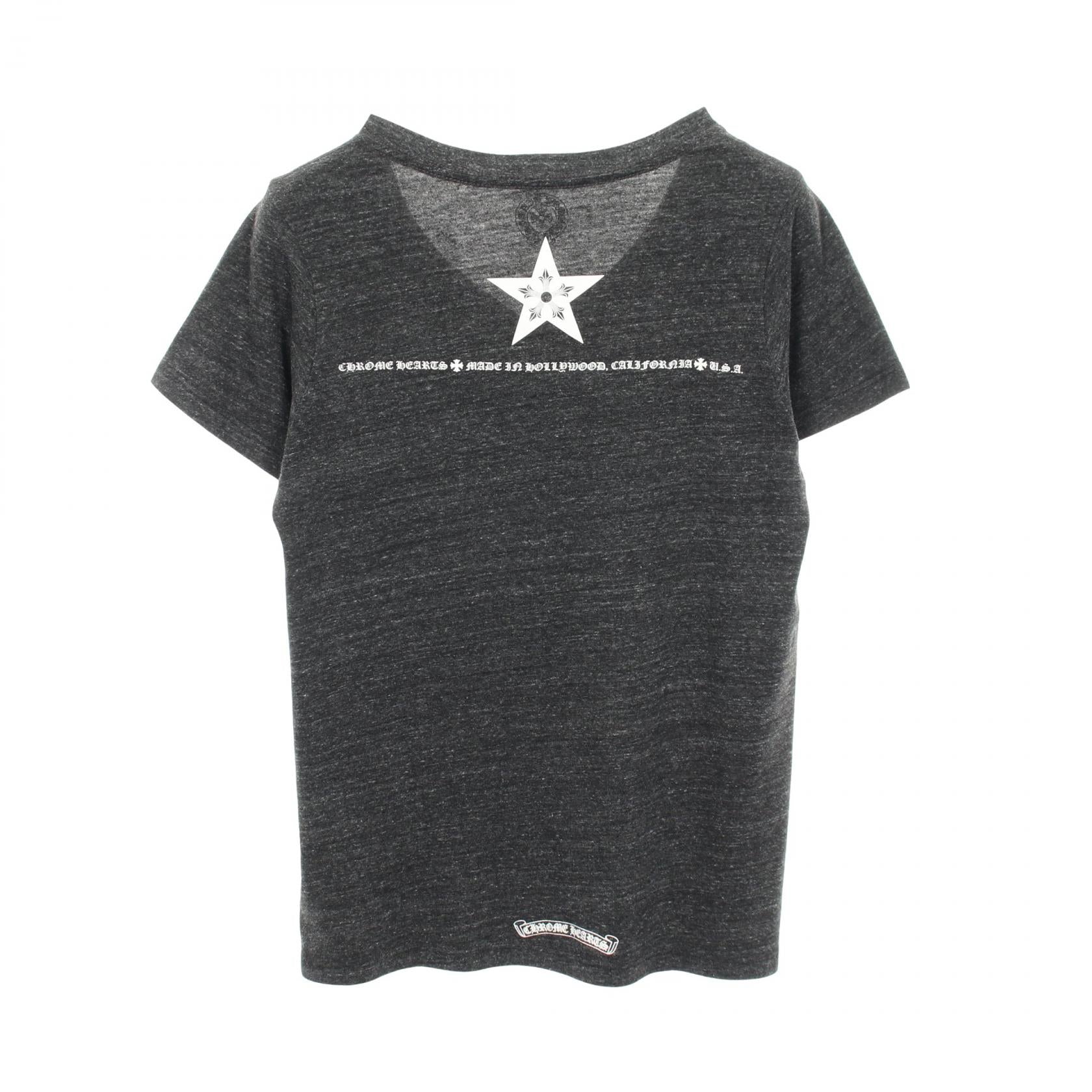 クロムハーツ コットン ポリエステル 半袖Tシャツ