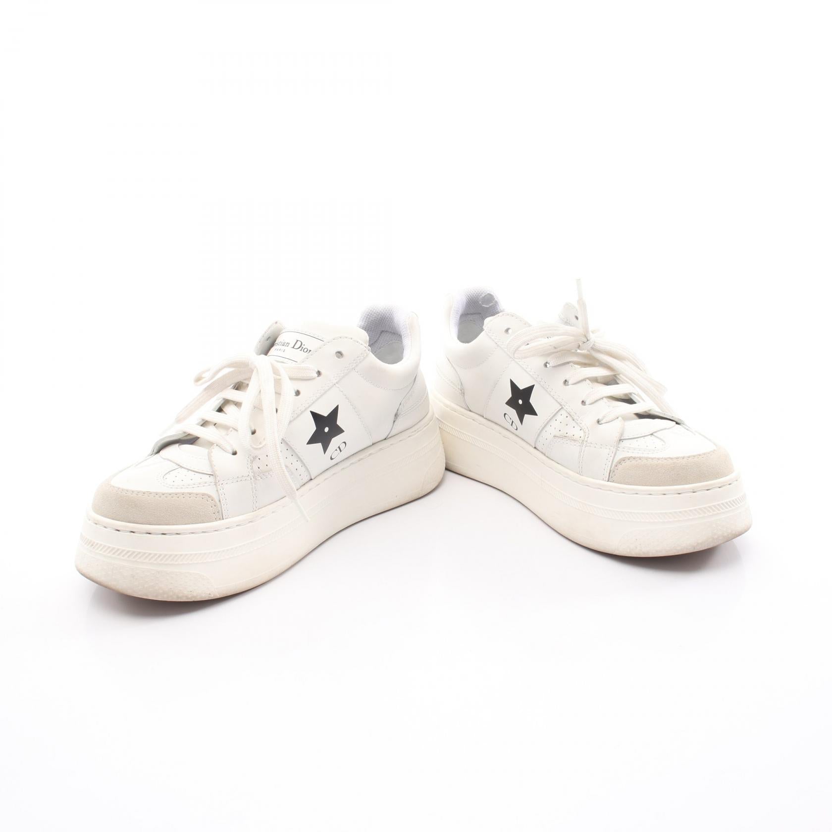 クリスチャンディオール Dior Star レザープラットフォームスニーカー
