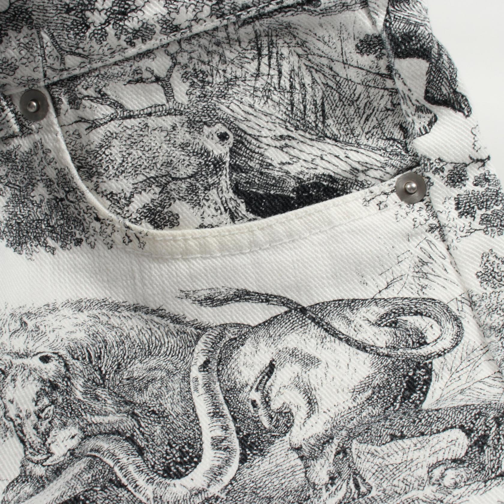 クリスチャンディオール Toile de Jouy コットンショートパンツ
