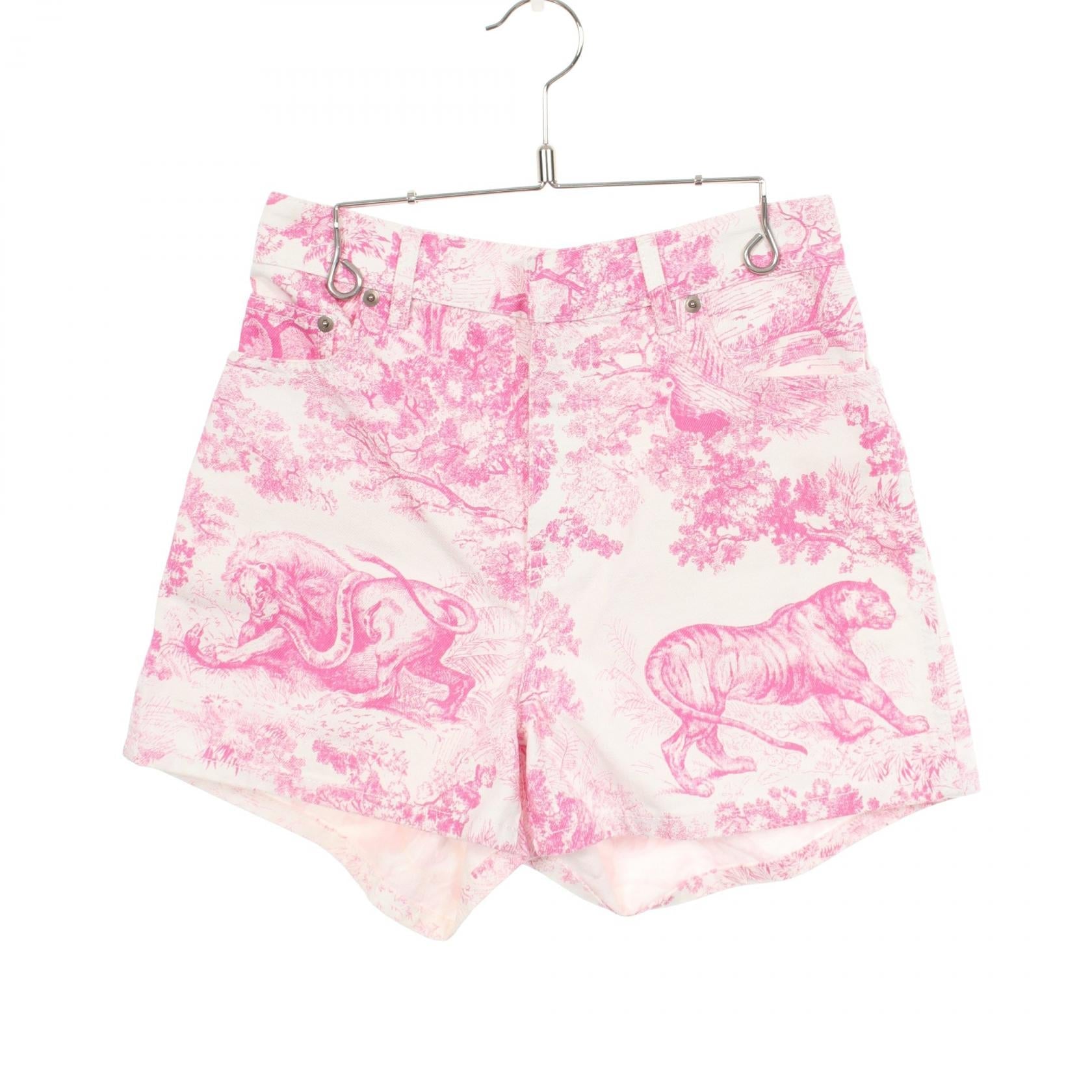 クリスチャンディオール Toile de Jouy コットンショートパンツ