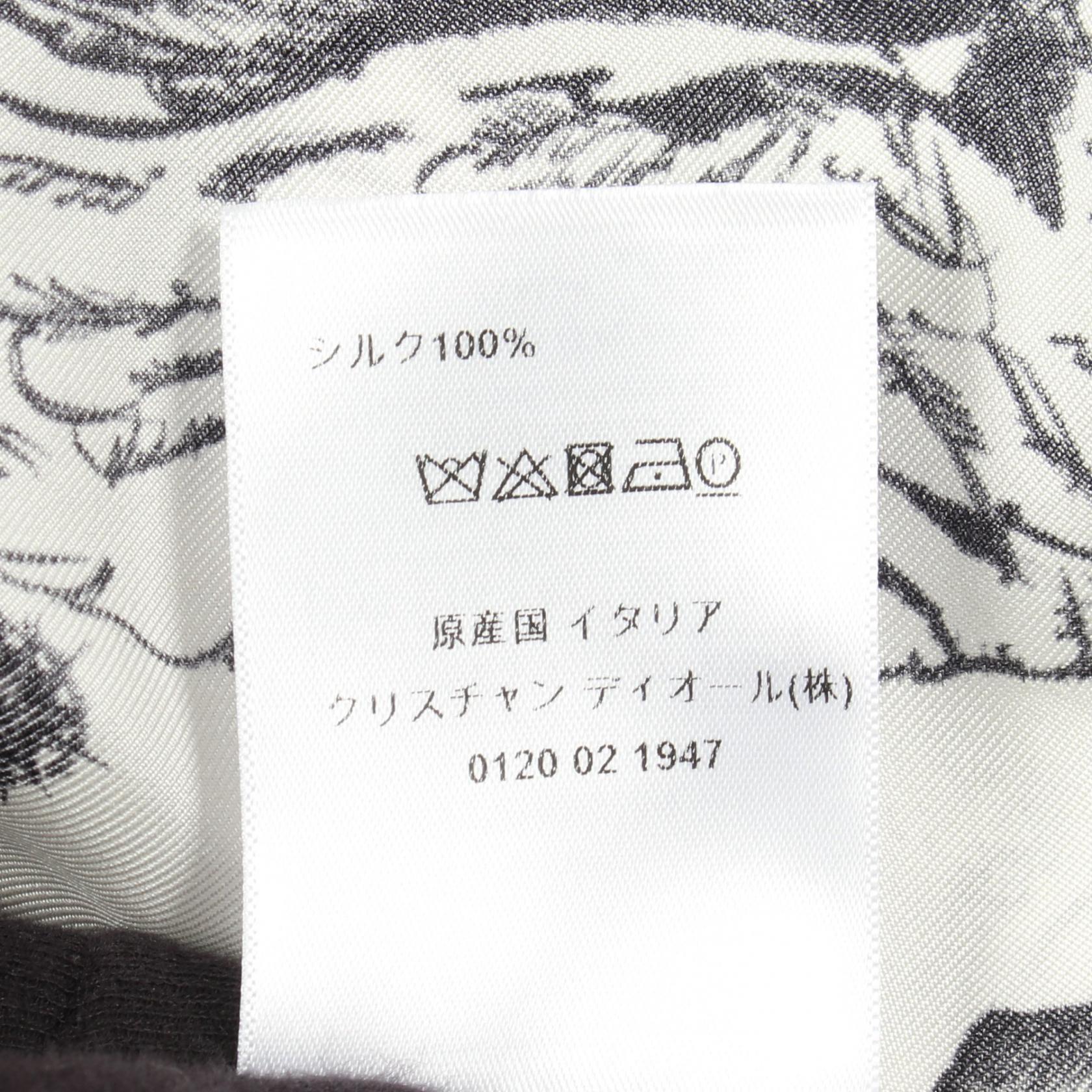 ディオール CHEZ MOI ゾディアック シルクワンピース