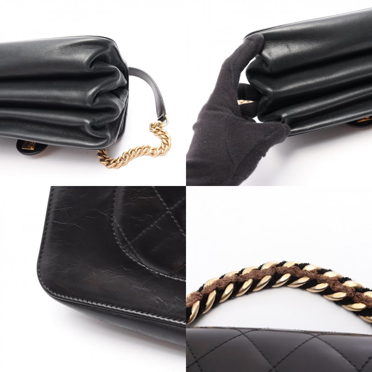 シャネル マトラッセ レザー2wayショルダーバッグ