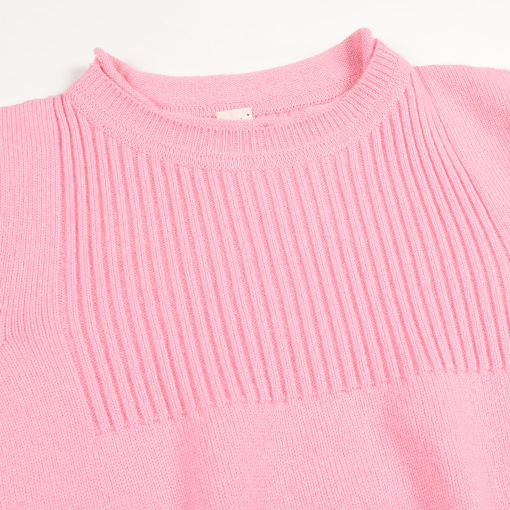 エルメス カシミヤ半袖ニット