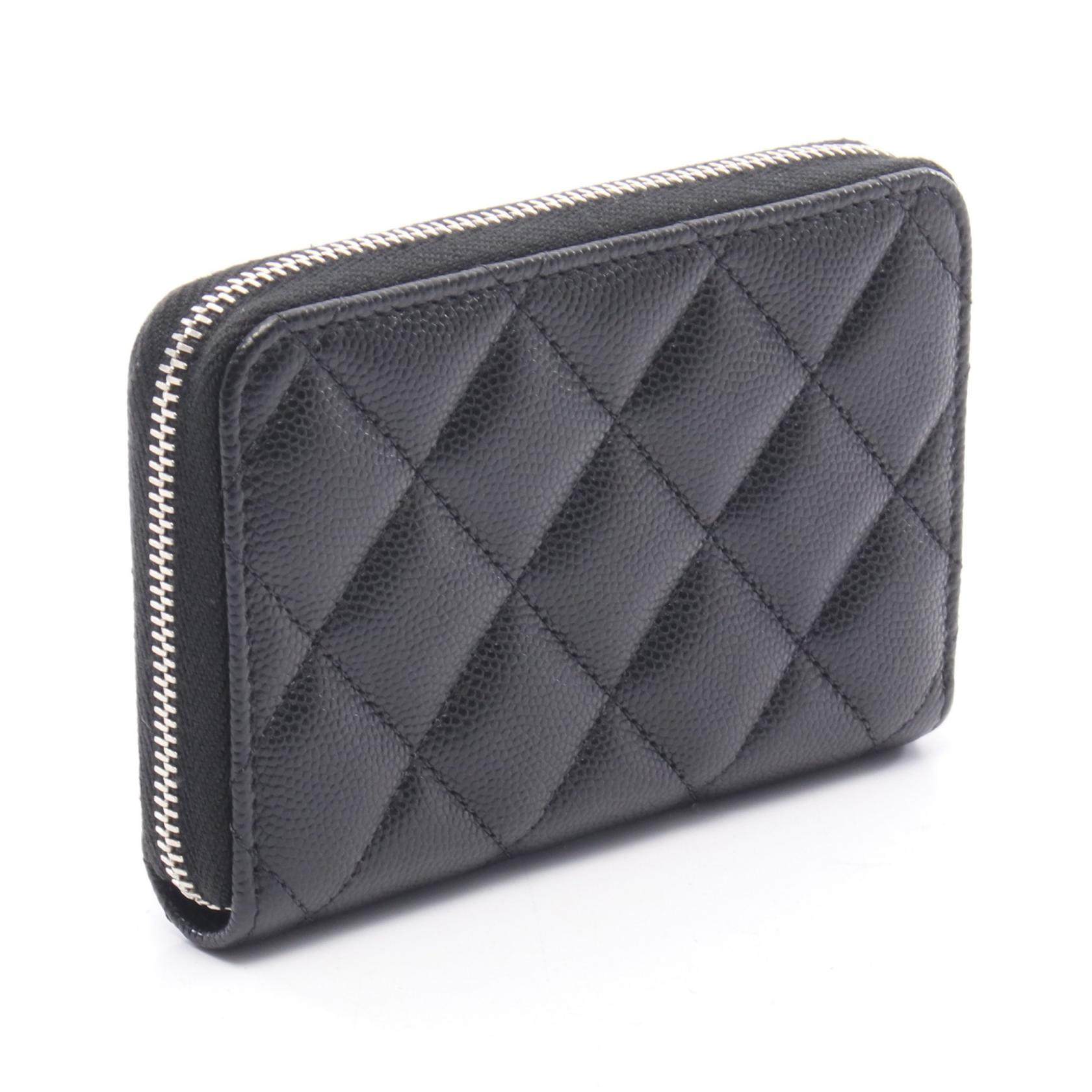 シャネル マトラッセ キャビアスキン 財布