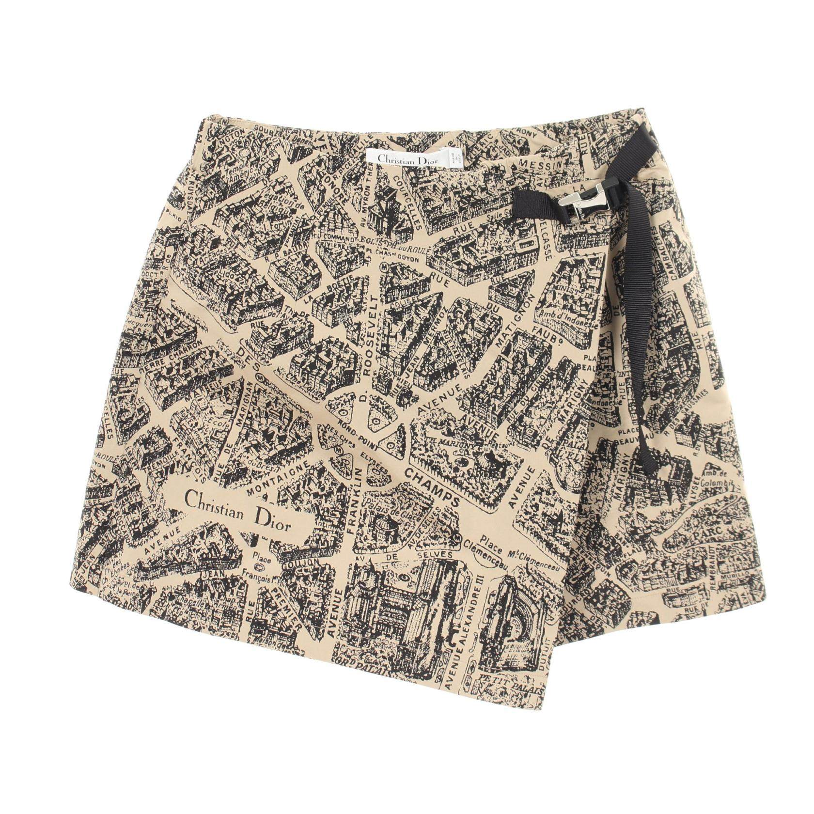 ディオール Plan de Paris ポリエステルショートパンツ