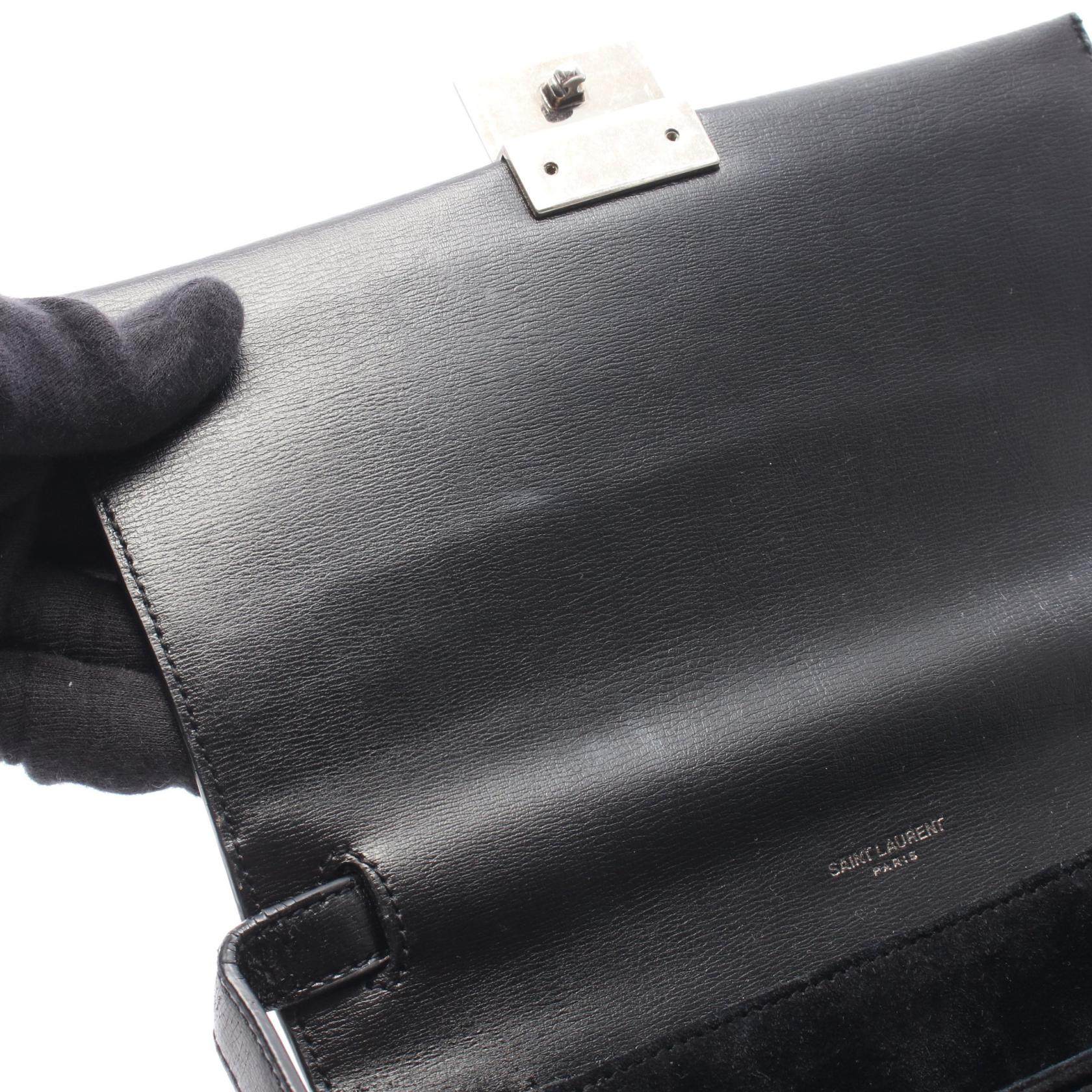 イヴサンローラン パリ ベルシャス ミディアム レザー 2wayショルダーバッグ
